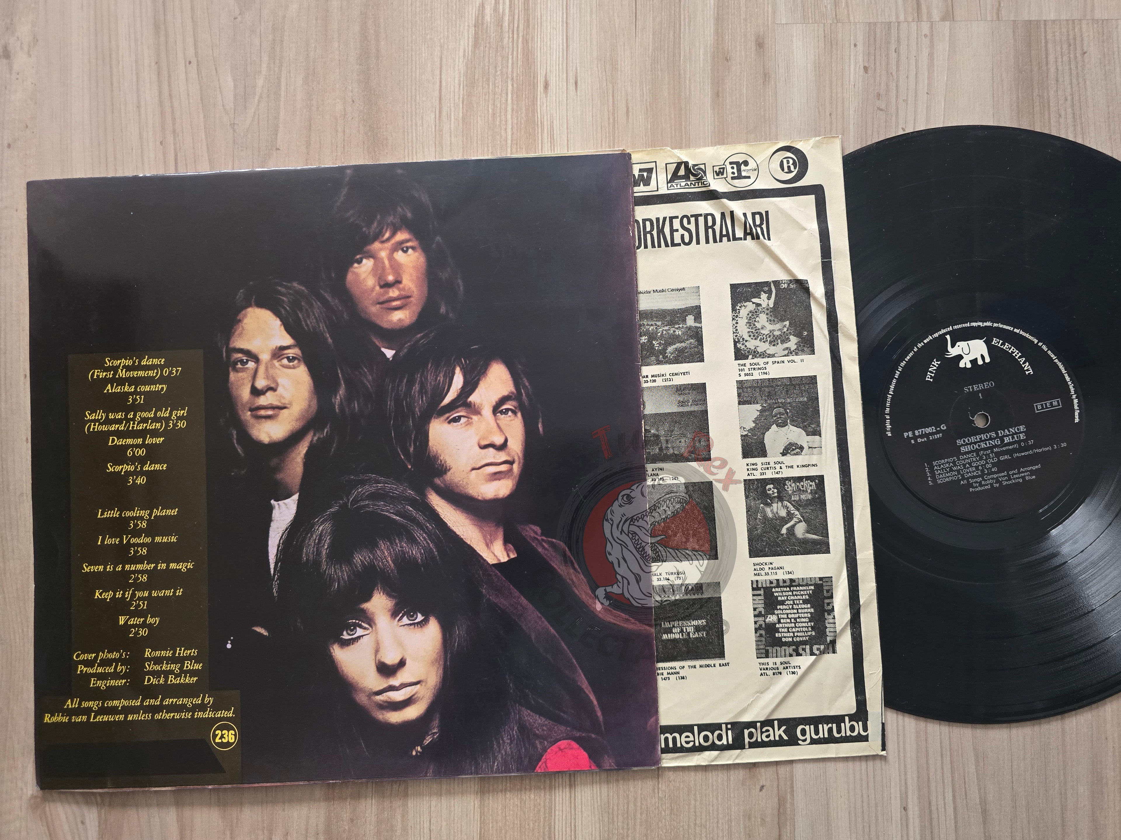 Shocking Blue – Scorpio's Dance Turkish Pressing Vinyl Turkey Edition