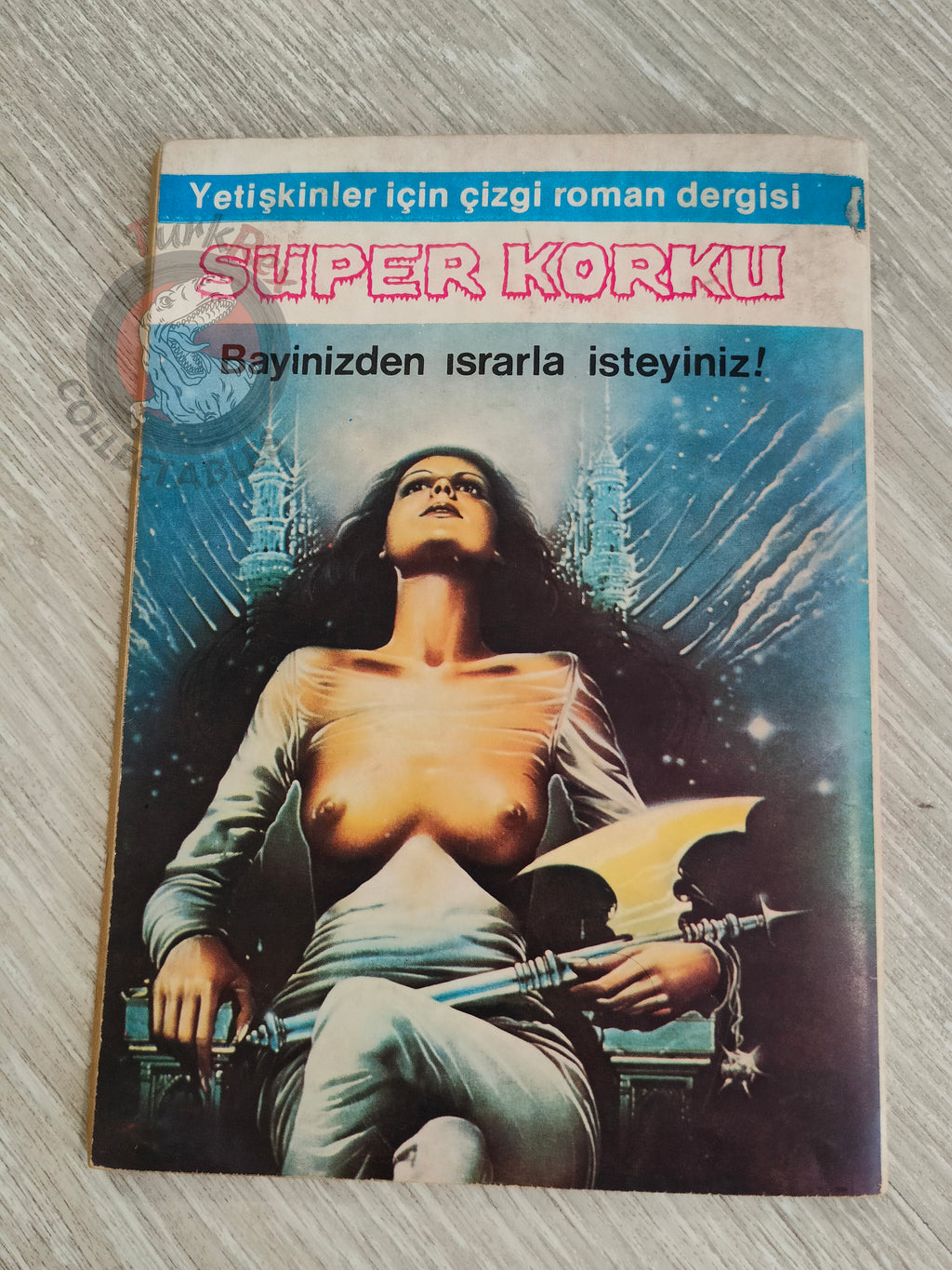 Conan Renkli #10 Turkish Comic Turkey The Savage Sword of #55 CTB #124 Frank Frazetta