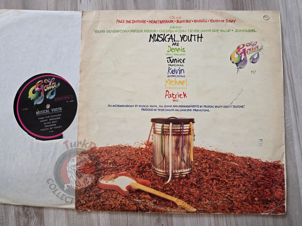 Musical Youth – The Youth Of Today Turkish Pressing Vinyl Turkey Edition