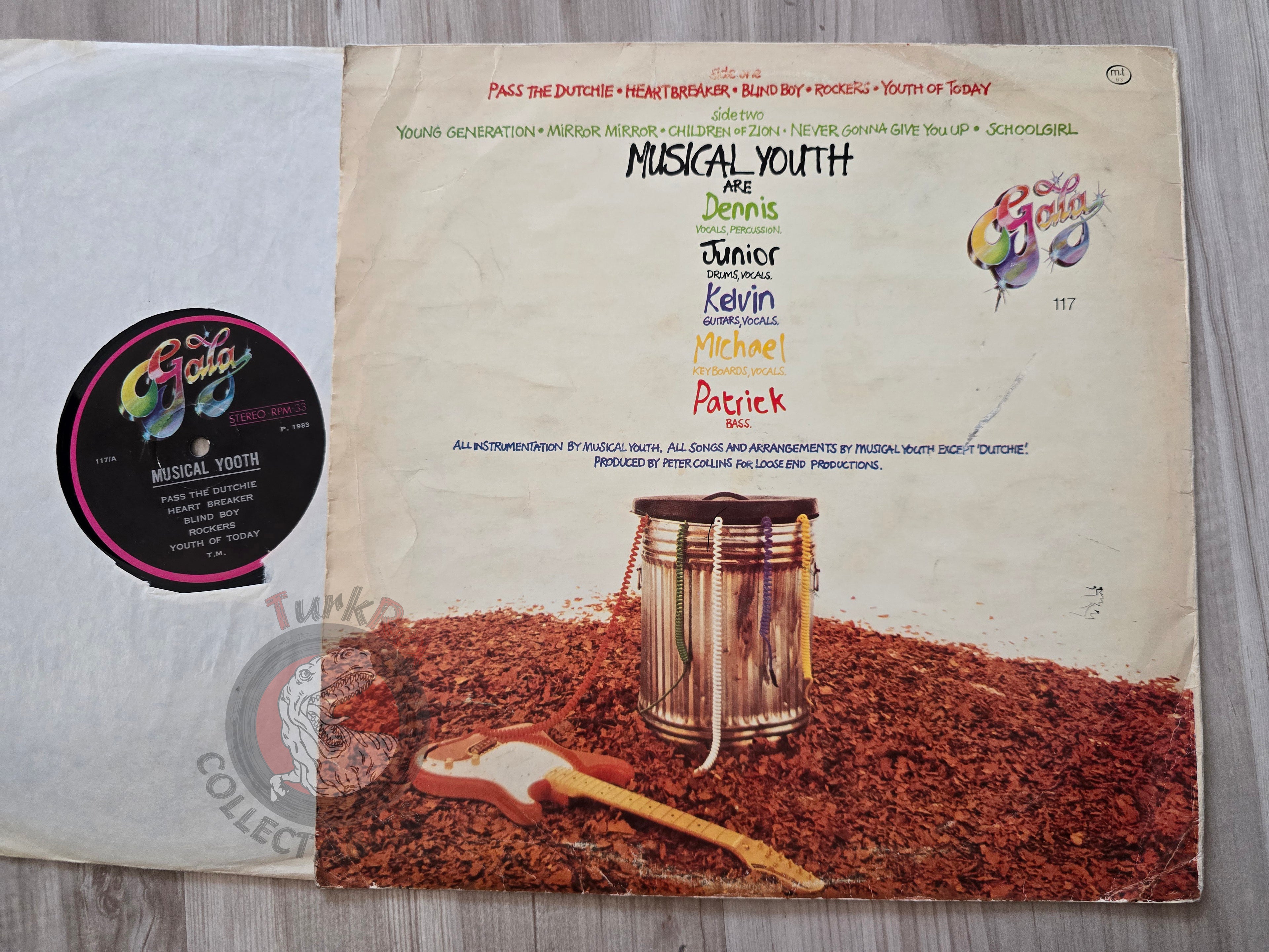 Musical Youth – The Youth Of Today Turkish Pressing Vinyl Turkey Edition