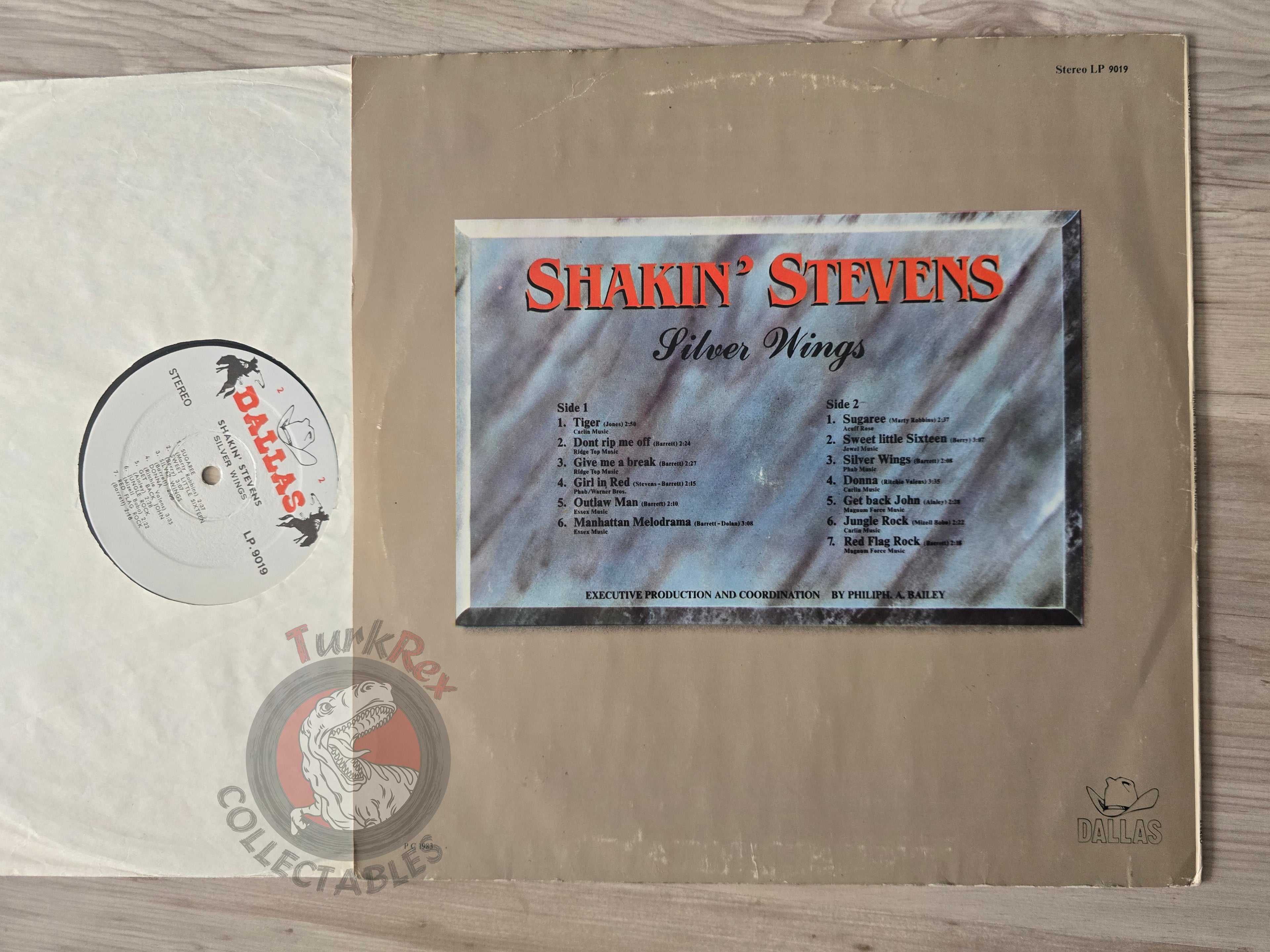 Shakin' Stevens – Silver Wings Turkish Pressing Vinyl Turkey Edition