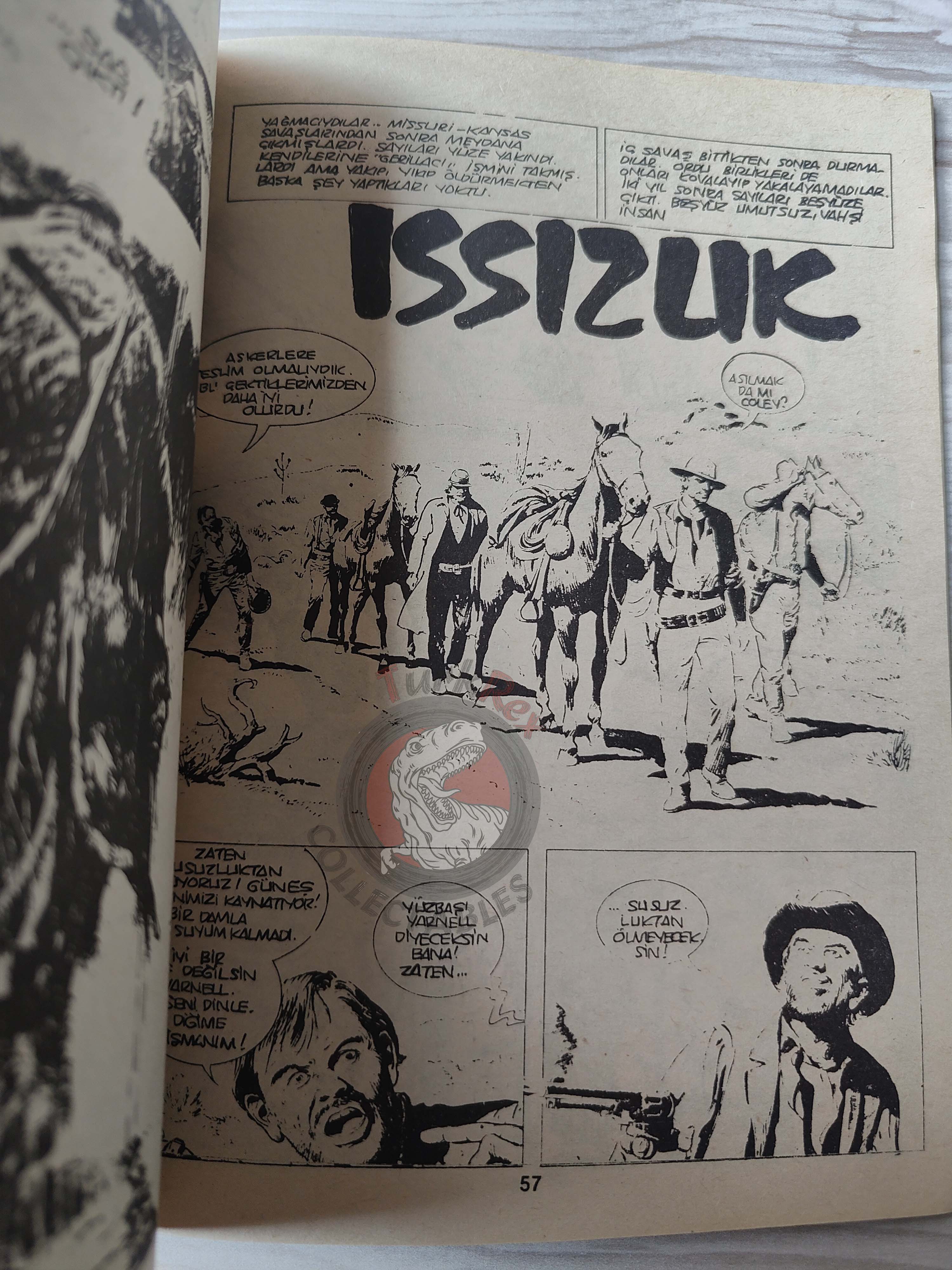 Süper Korku #9 late 80s Turkish Comic Turkey Warren Creepy Eerie Blade