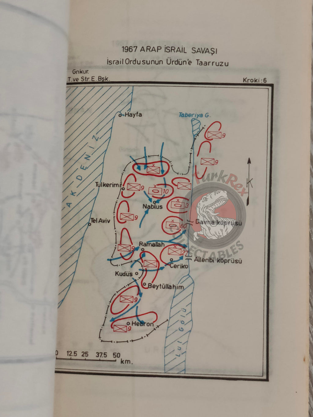 Arab Israeli Conflict Wars 1979 Turkish Book Turkey with Maps Military Israel Middle East