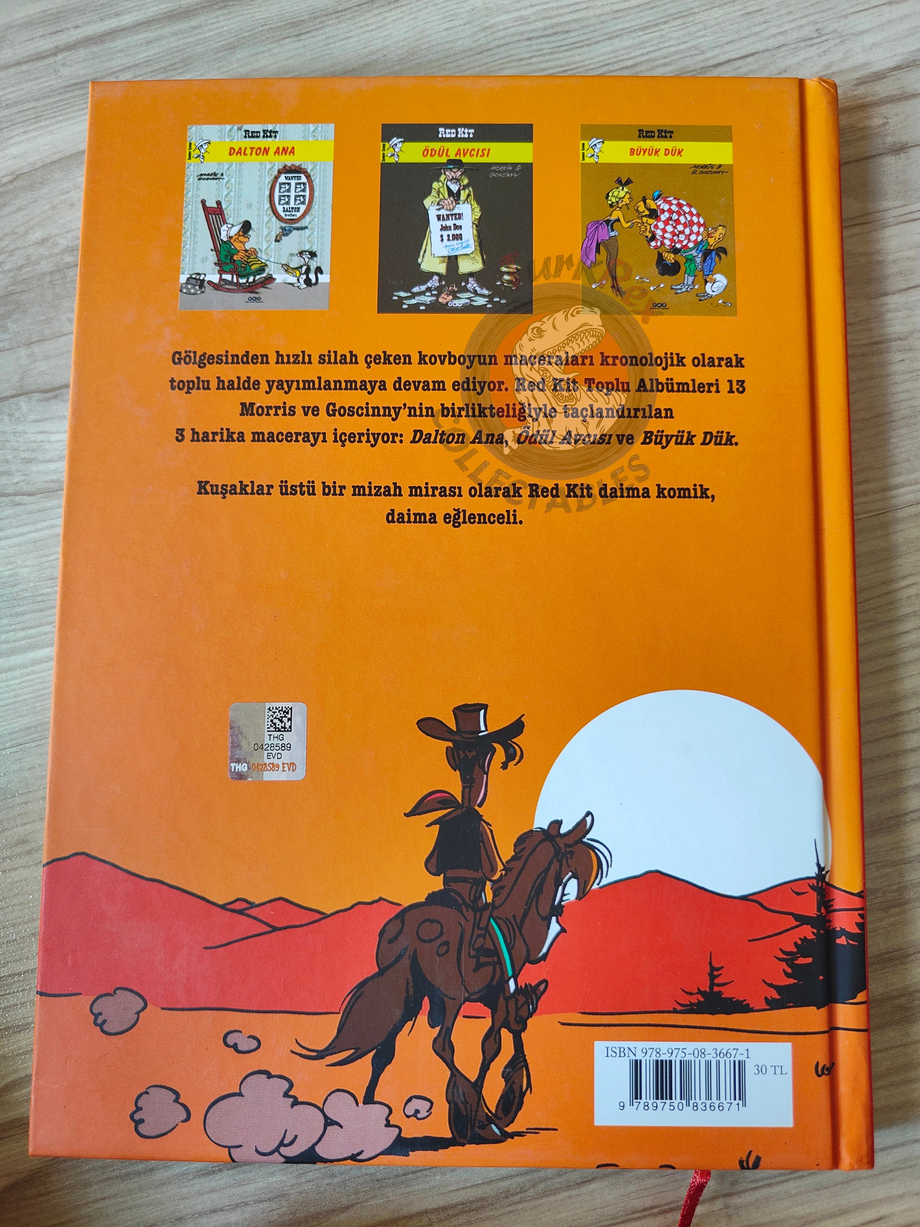 Lucky Luke – L'integrale #13 Turkish Comic Turkey Ma Dalton