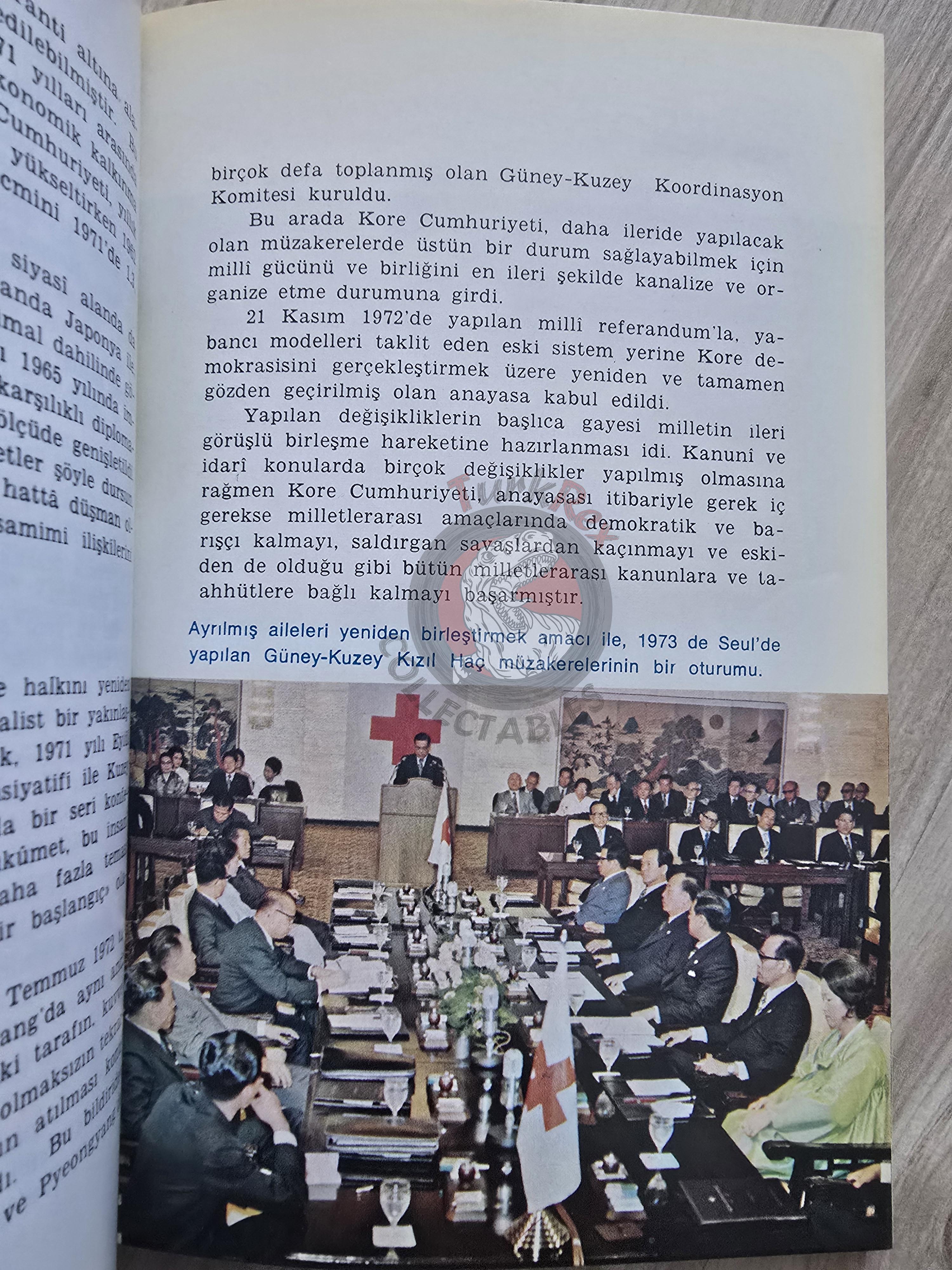 Facts About Korea 1974 Turkish Book Turkey Korean Information Service Korean War