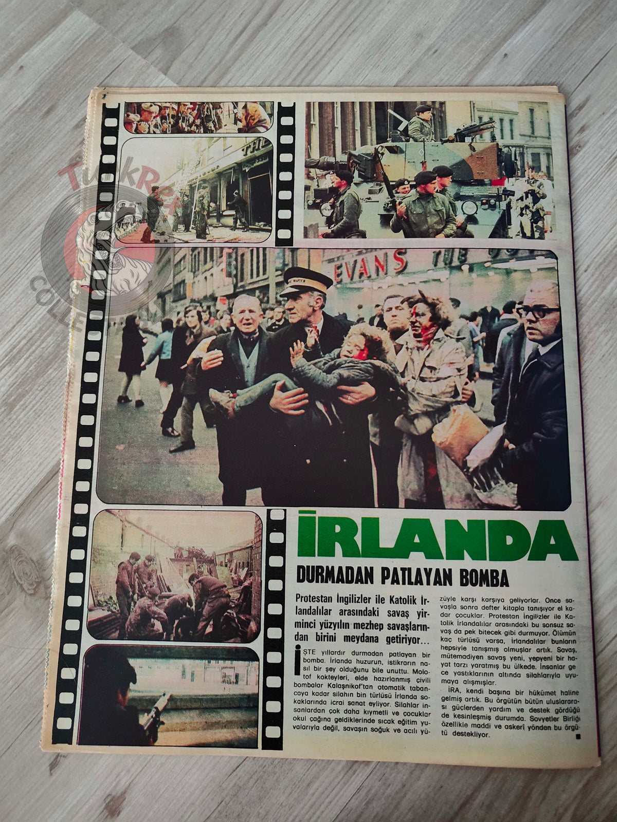 Hayat 1981 A World at War Turkish Mag Turkey Middle East Iran Iraq Israel Lebanon PLO Chad Vietnam Cambodia