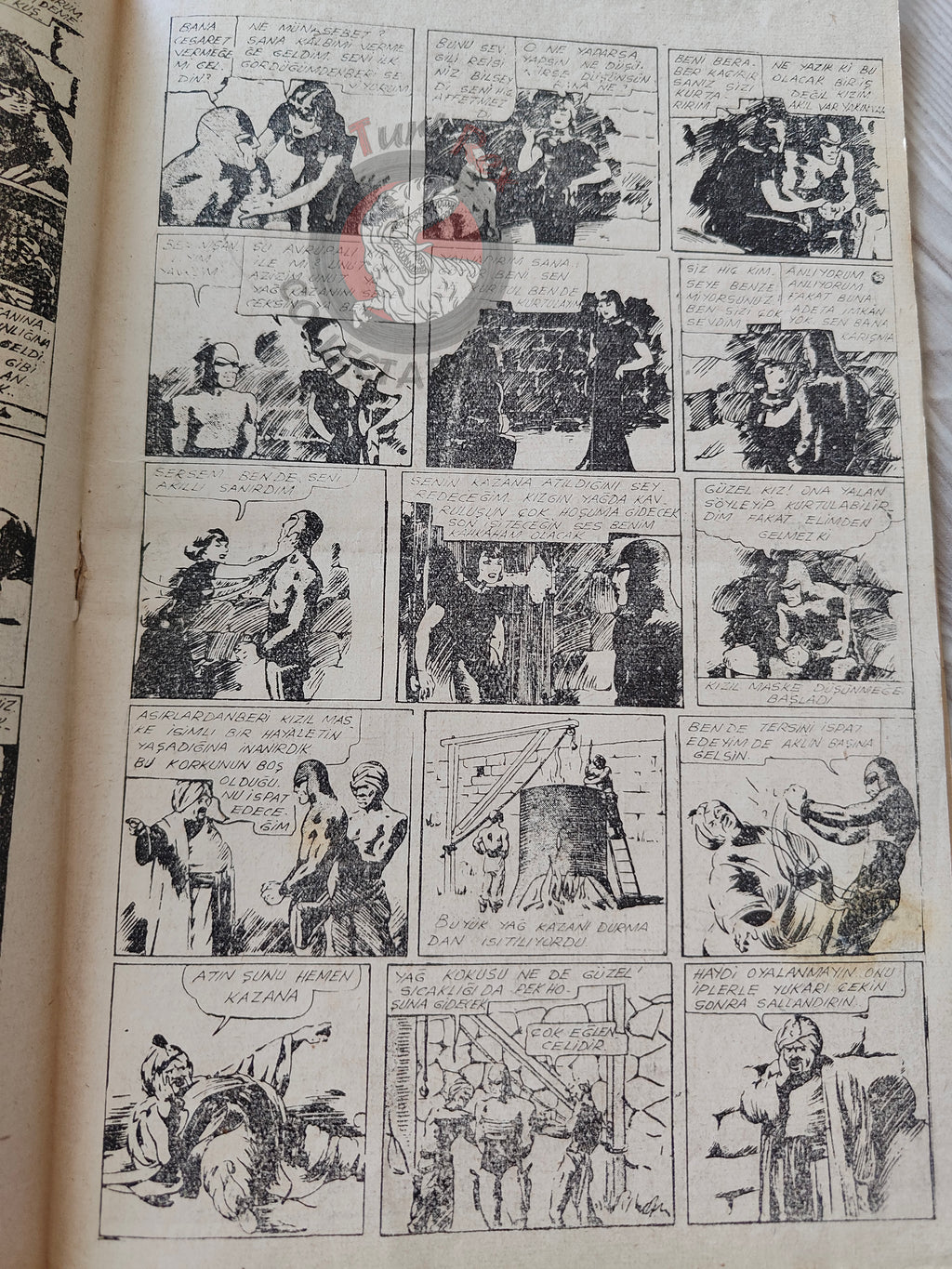1001 Roman 1944 The Phantom - The Singh Brotherhood / The Sky Band Turkish Comic Mag Turkey