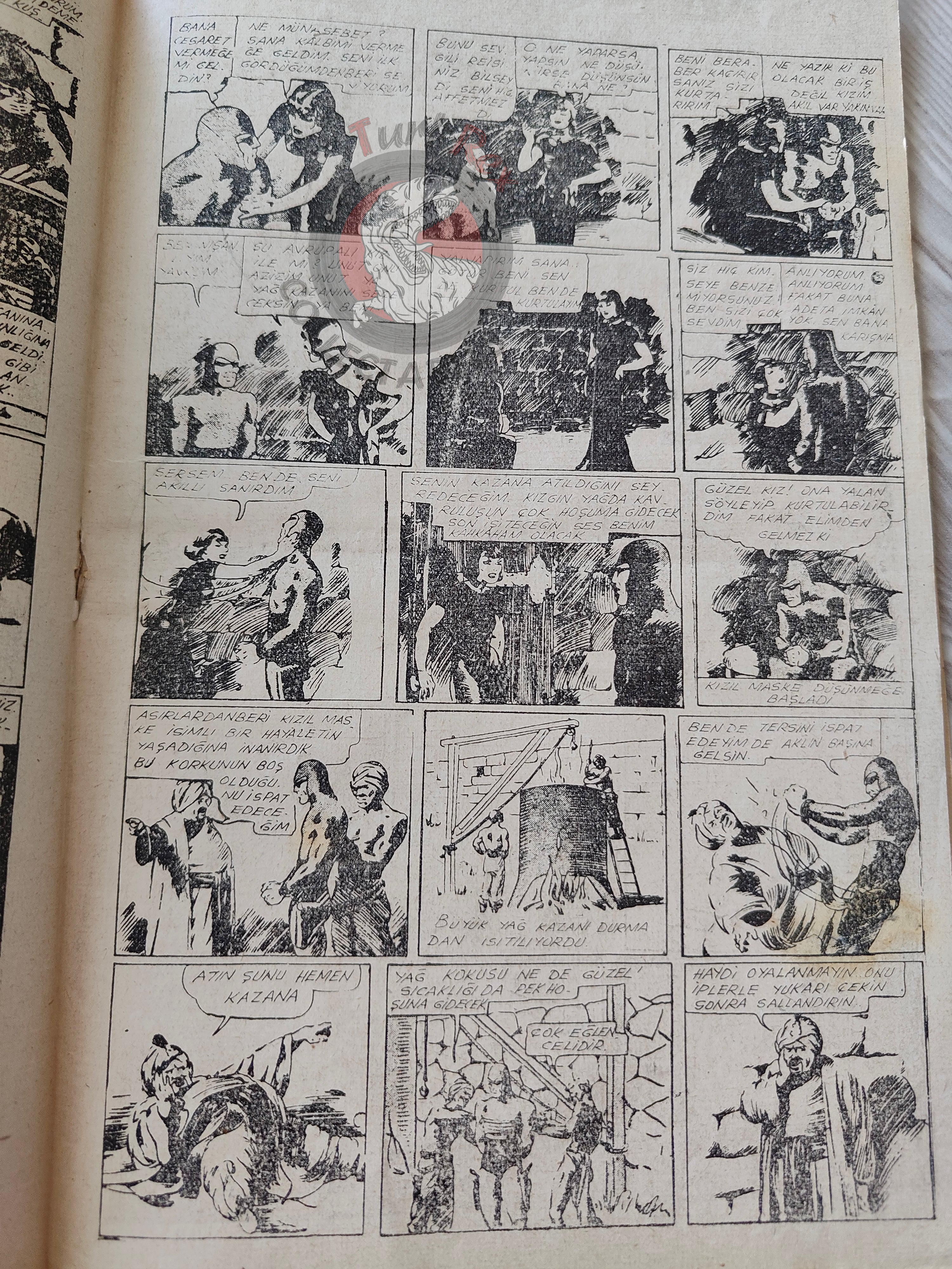 1001 Roman 1944 The Phantom - The Singh Brotherhood / The Sky Band Turkish Comic Mag Turkey