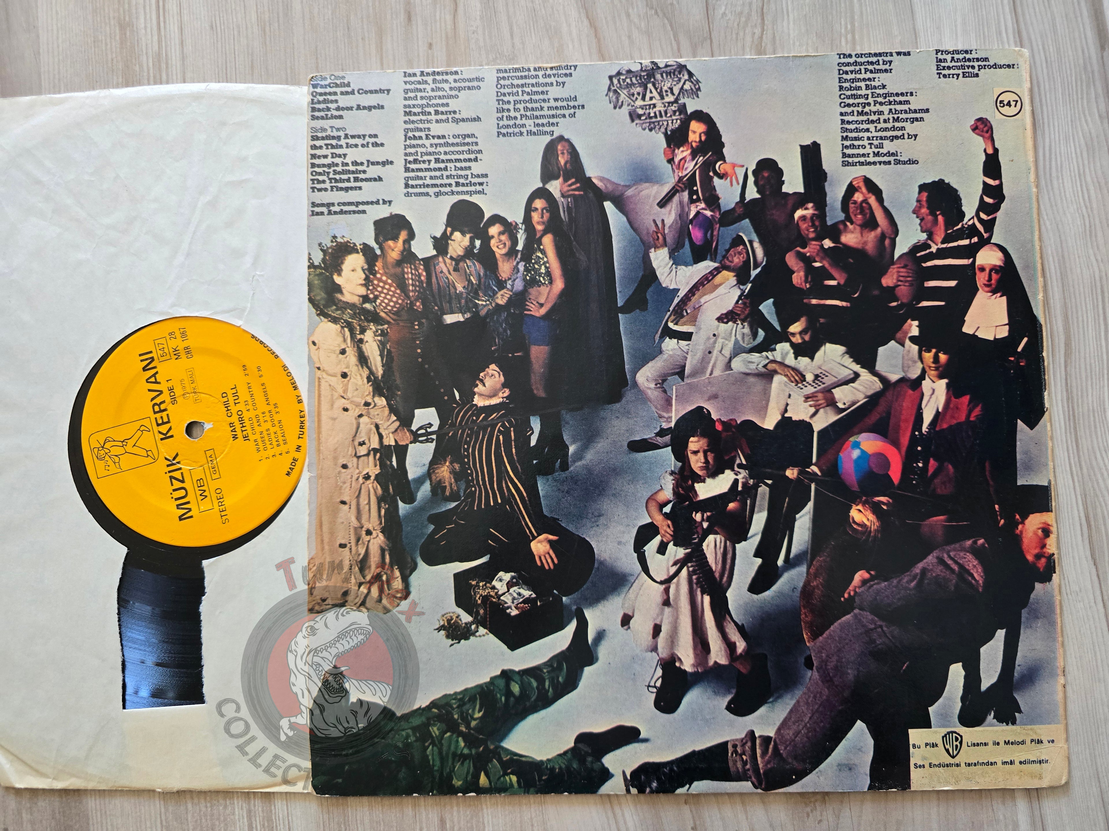 Jethro Tull – War Child Turkish Pressing Vinyl Turkey Edition