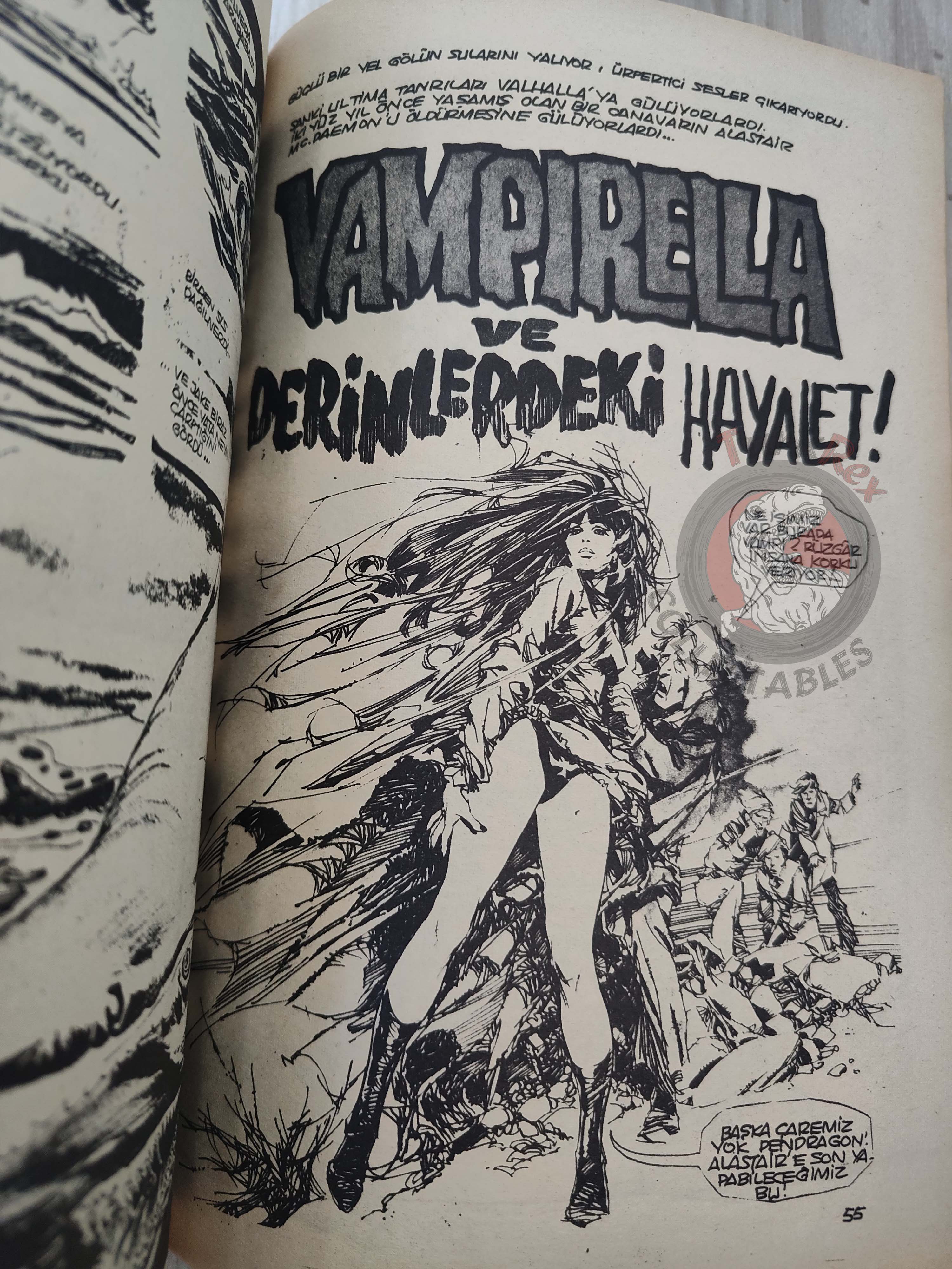 Korku August 1975 Turkish Comic Turkey Vampirella #29 Warren Creepy Eerie