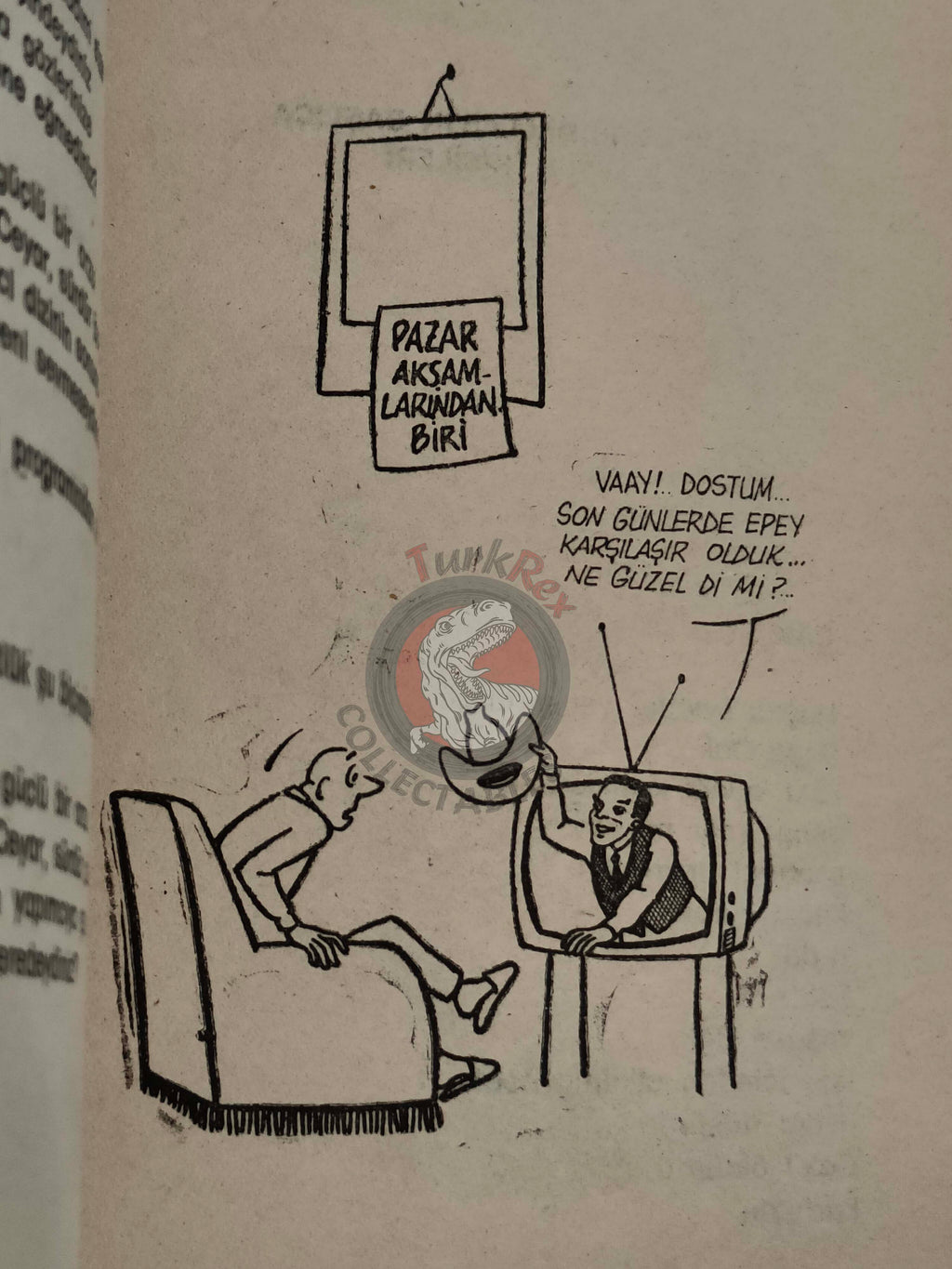 Dallas Tv Series Cartoon Book 1982 Unique Turkish Comic Turkey J.R. Ewing