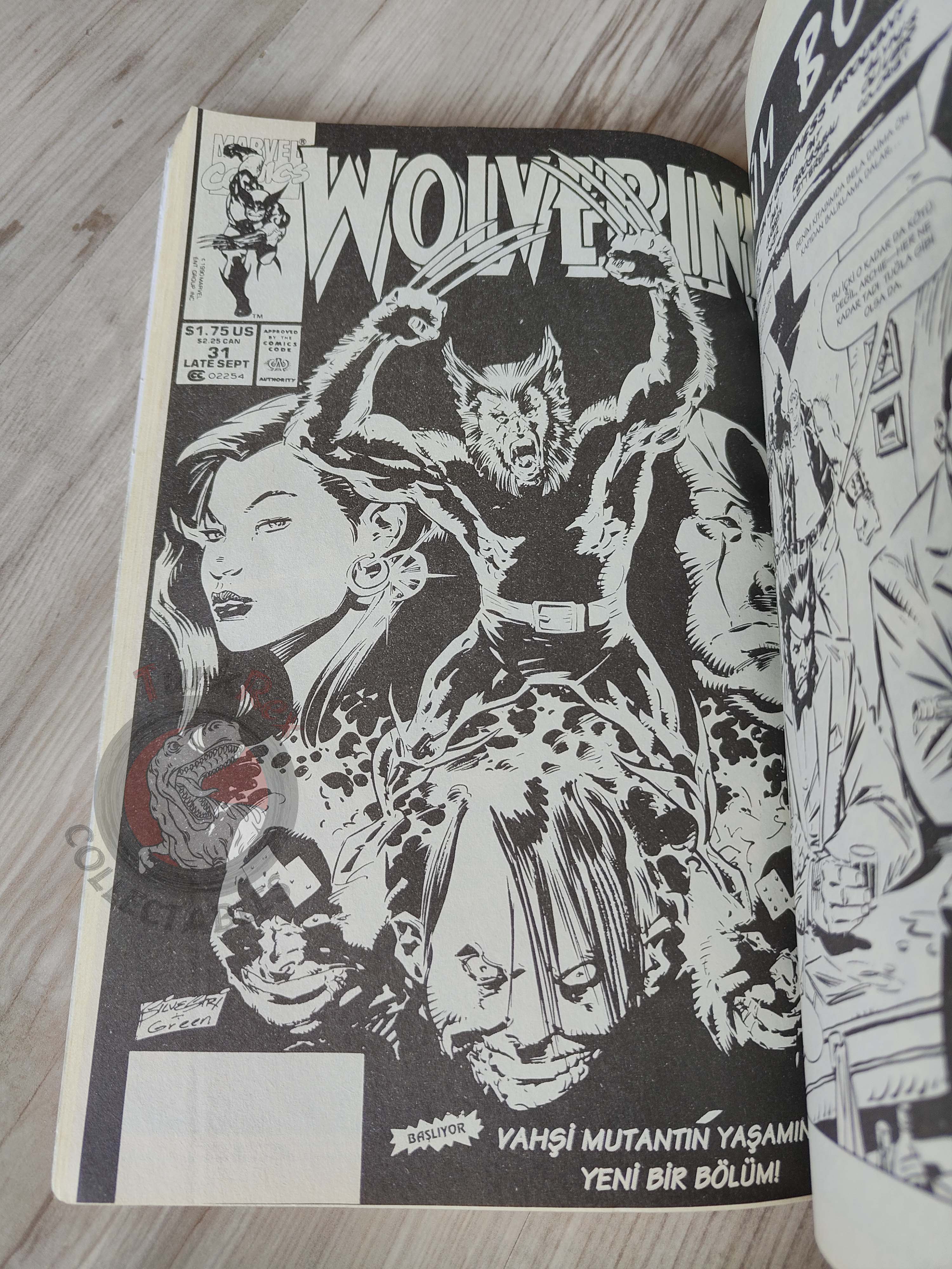 Wolverine #2 2002 Turkish Comic Turkey #28 #29 #30 #31 X-Men