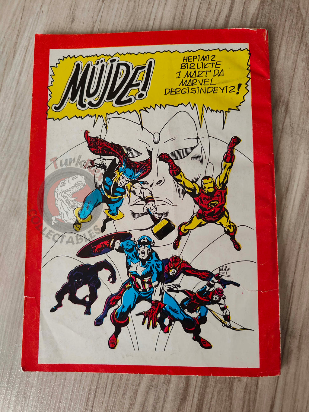 Kull the Conqueror #1 1988 Turkish Comic Turkey #9 SSOC #3