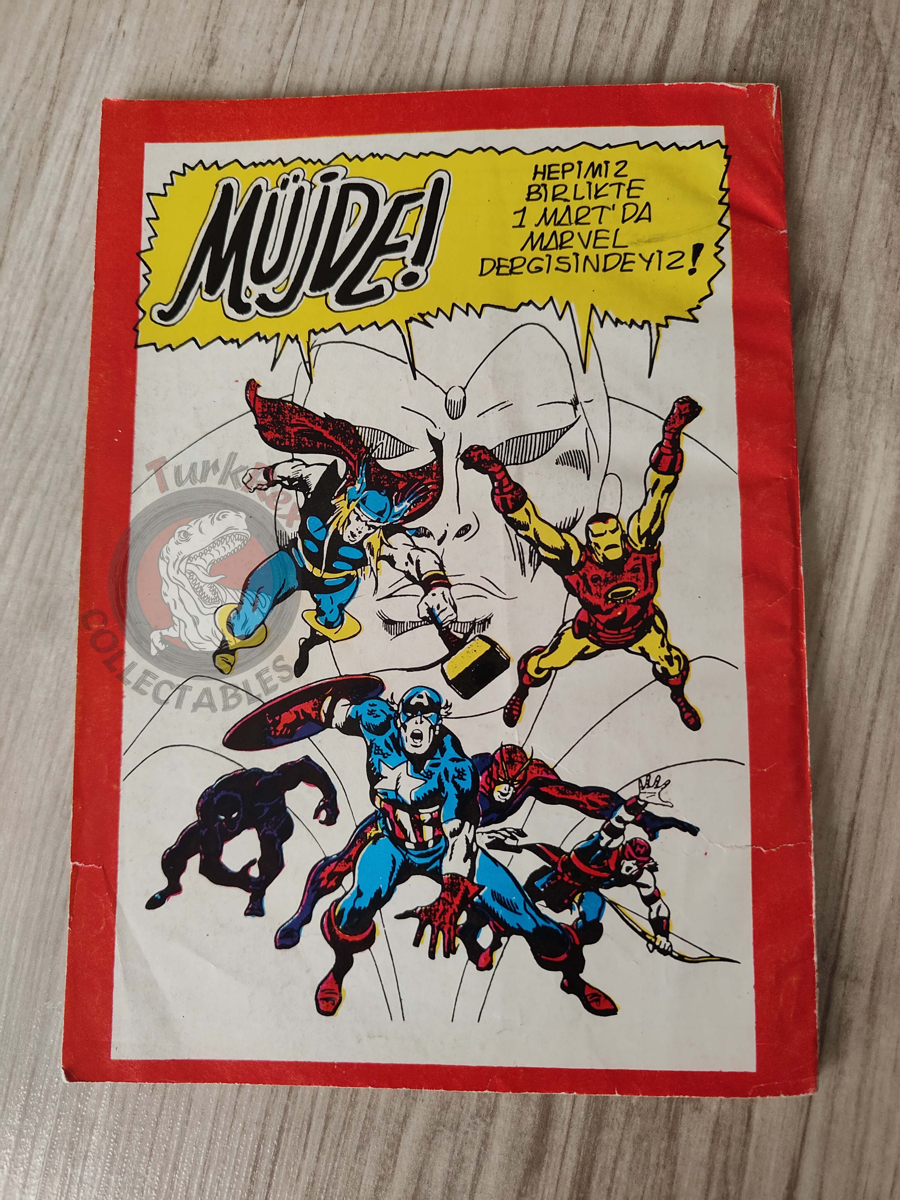 Kull the Conqueror #1 1988 Turkish Comic Turkey #9 SSOC #3
