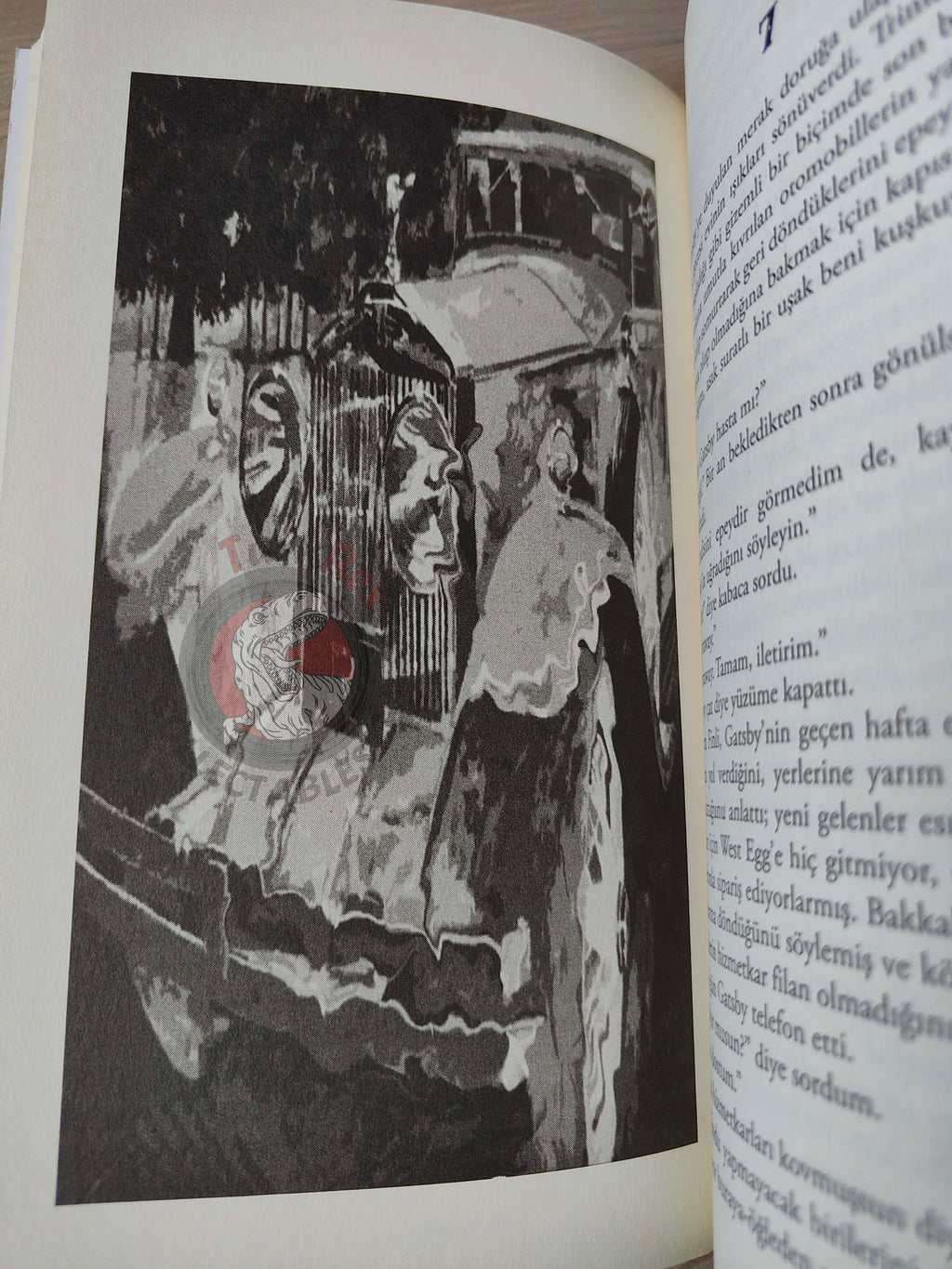 F. Scott Fitzgerald  – The Great Gatsby 2013 Illustrated Turkish Book Turkey