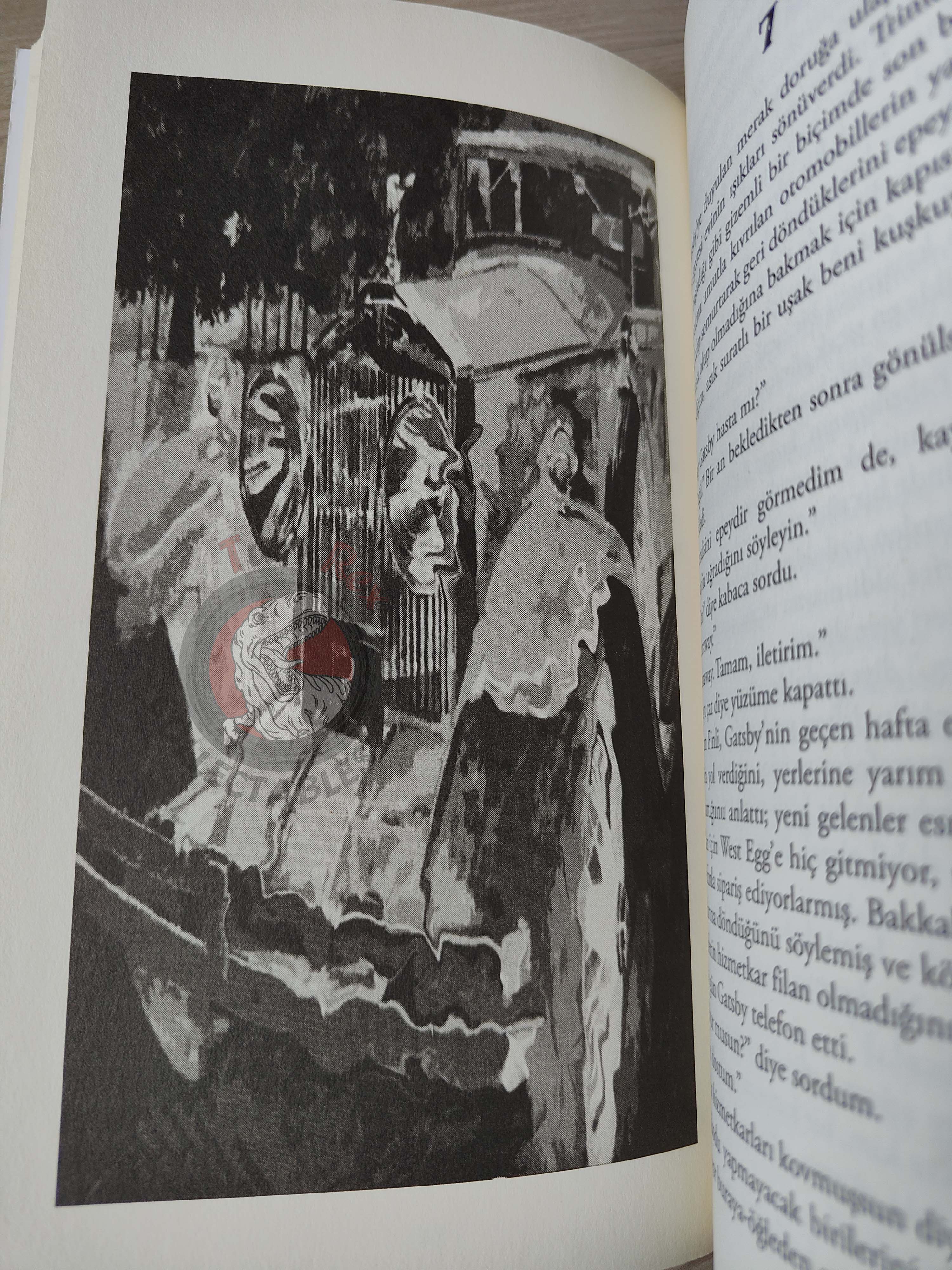 F. Scott Fitzgerald  – The Great Gatsby 2013 Illustrated Turkish Book Turkey