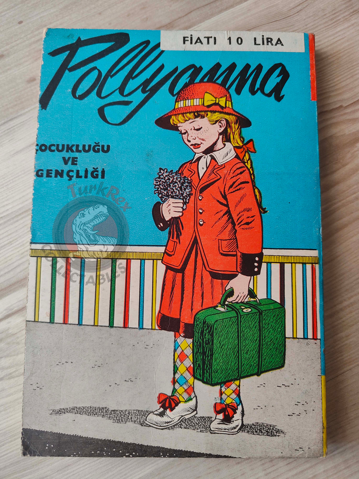 Eleanor H. Porter – Pollyanna 1965 Turkish Book Turkey Illustrated