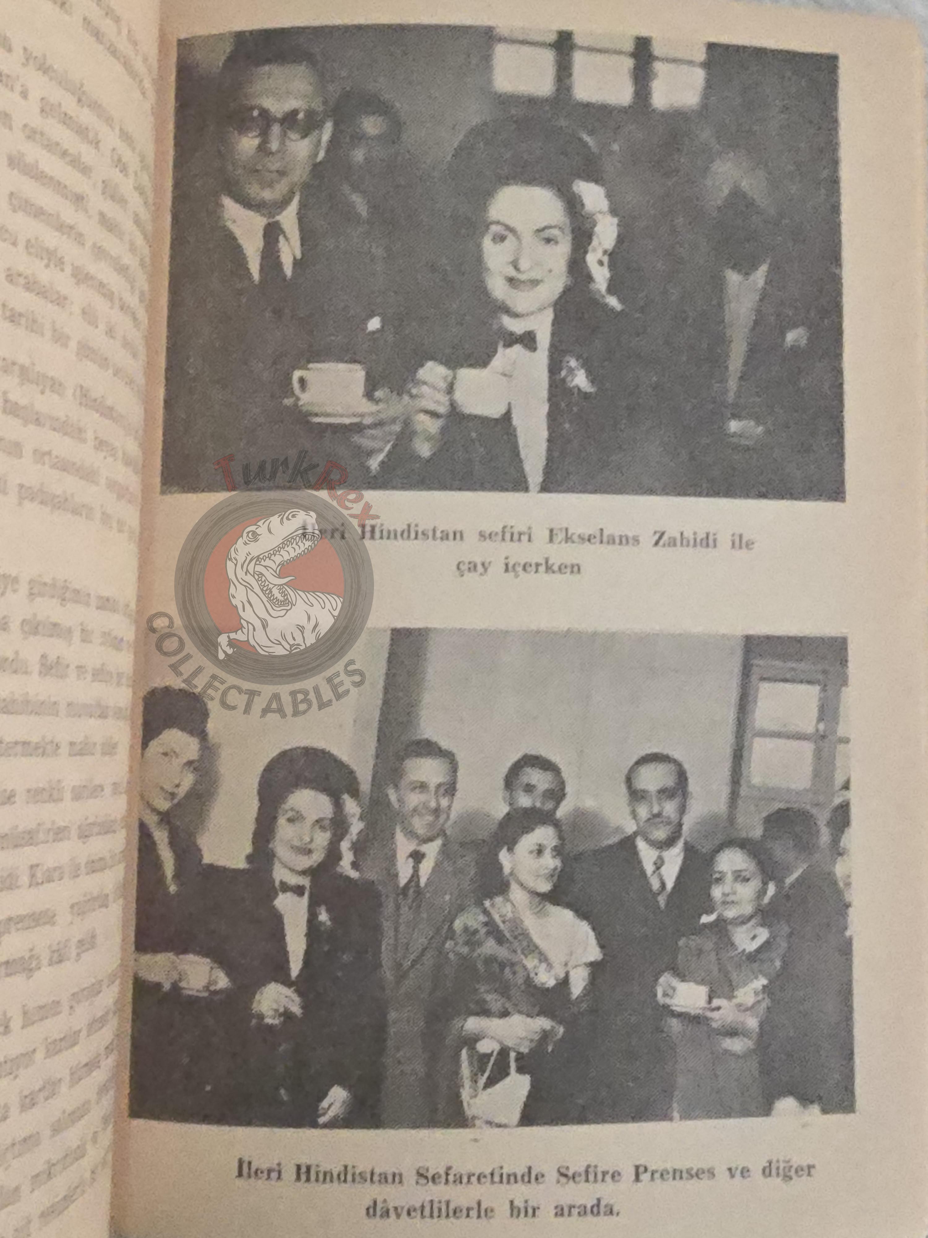 One Throne Three Queen 1960 Turkish Book Iran Mohammad Reza Pahlavi Fawzia Fuad