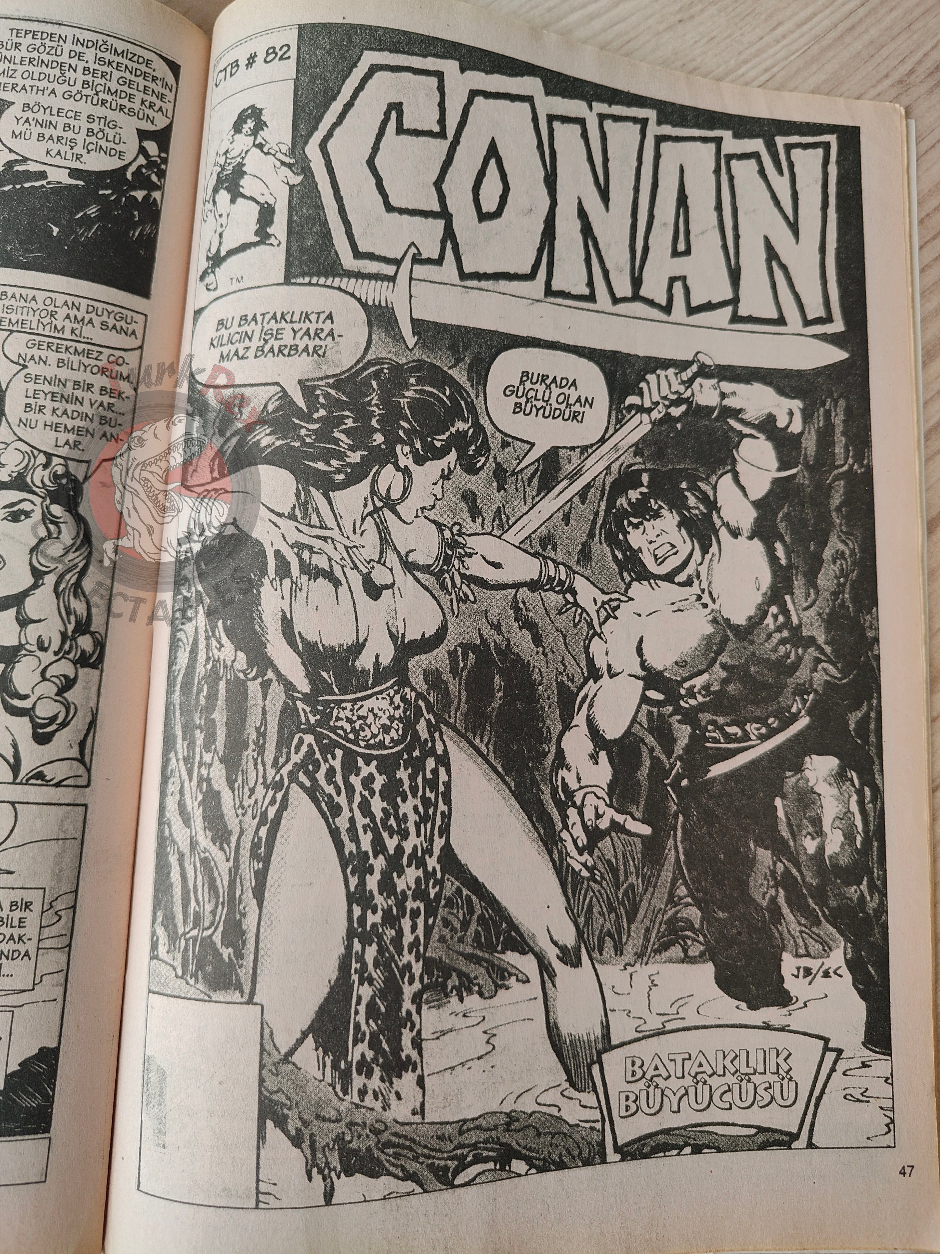 Conan The Barbarian #7 2001 Turkish Comic Turkey #80 #81 #82