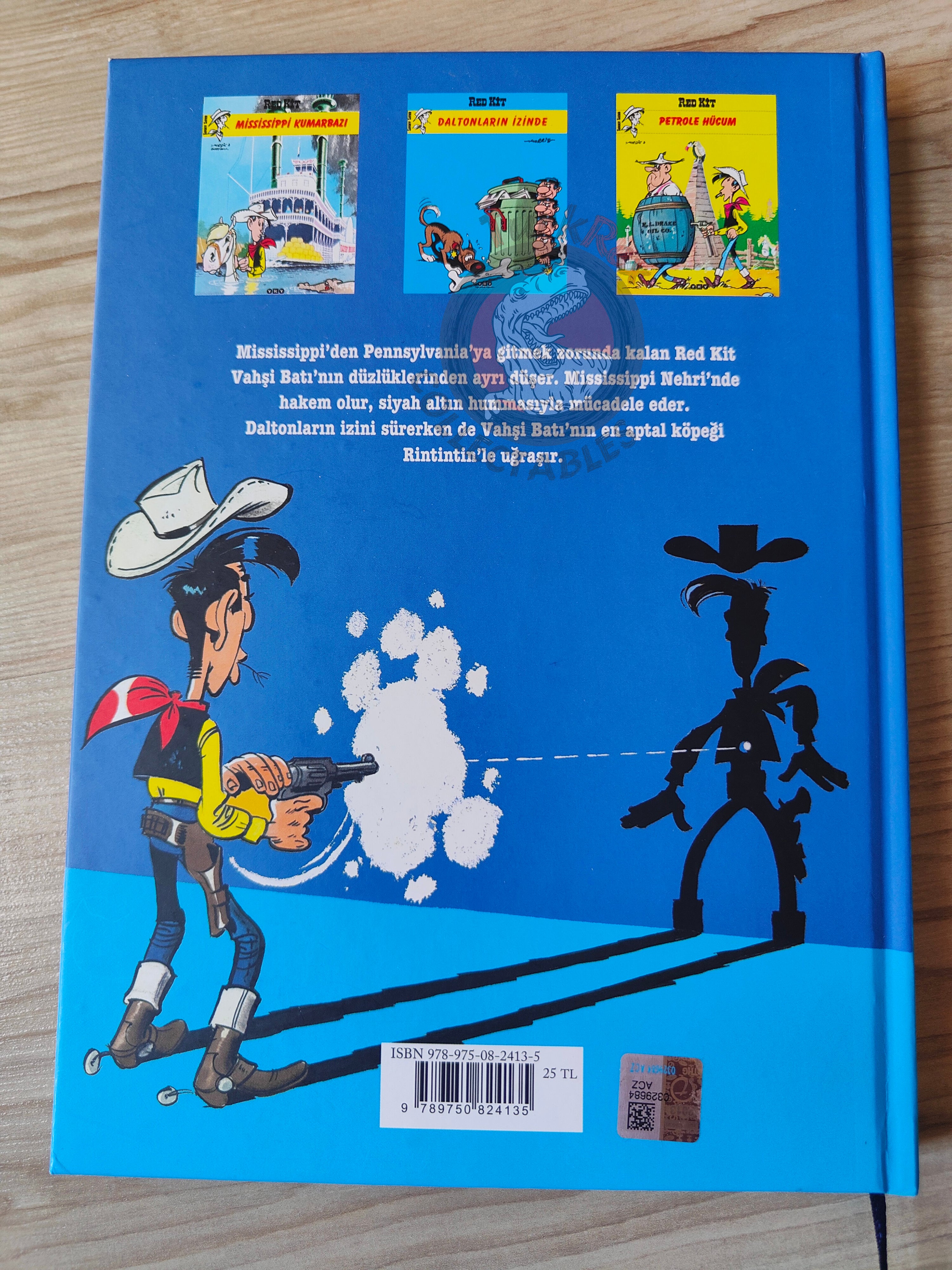 Lucky Luke – L'integrale #6 Turkish Comic Turkey En Remontant Le Mississippi