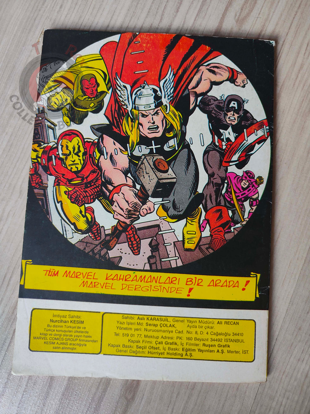 Iron Man #3 1988 Turkish Comic Turkey cover #63 inside #62 #63 #64