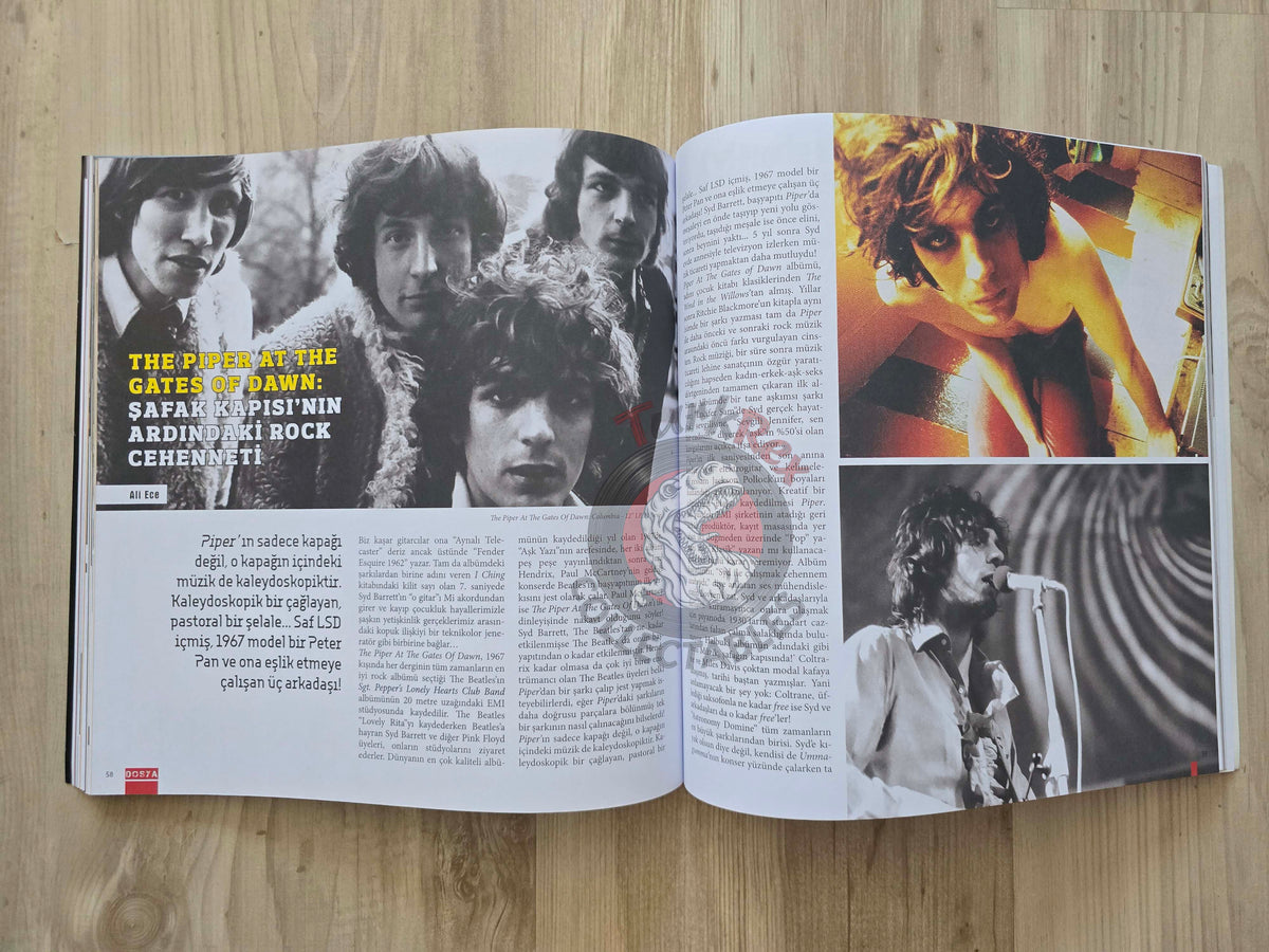 Plak Mecmuası 2017 Pink Floyd to The Velvet Underground Turkish Vinyl Collecting Mag Turkey Beatles Doors