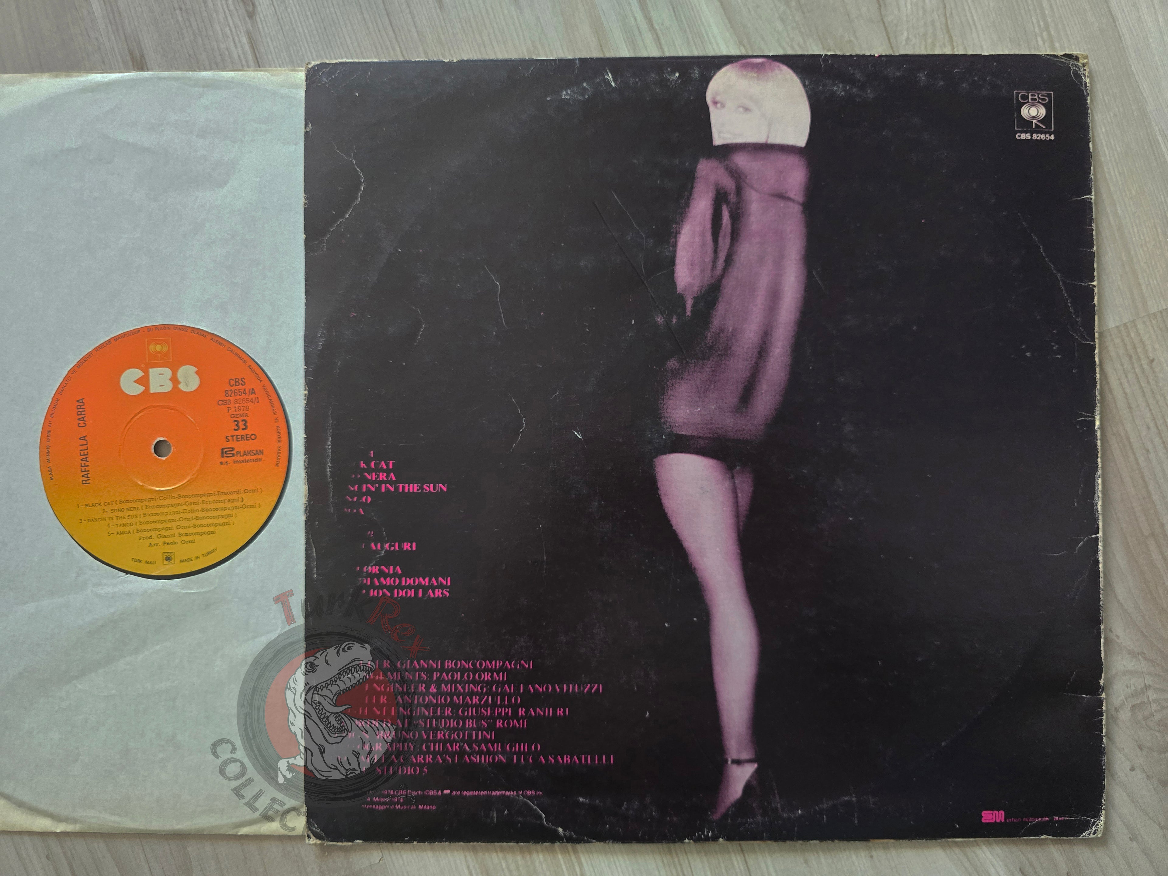 Raffaella Carrà – Raffaella Turkish Pressing Vinyl Turkey Edition