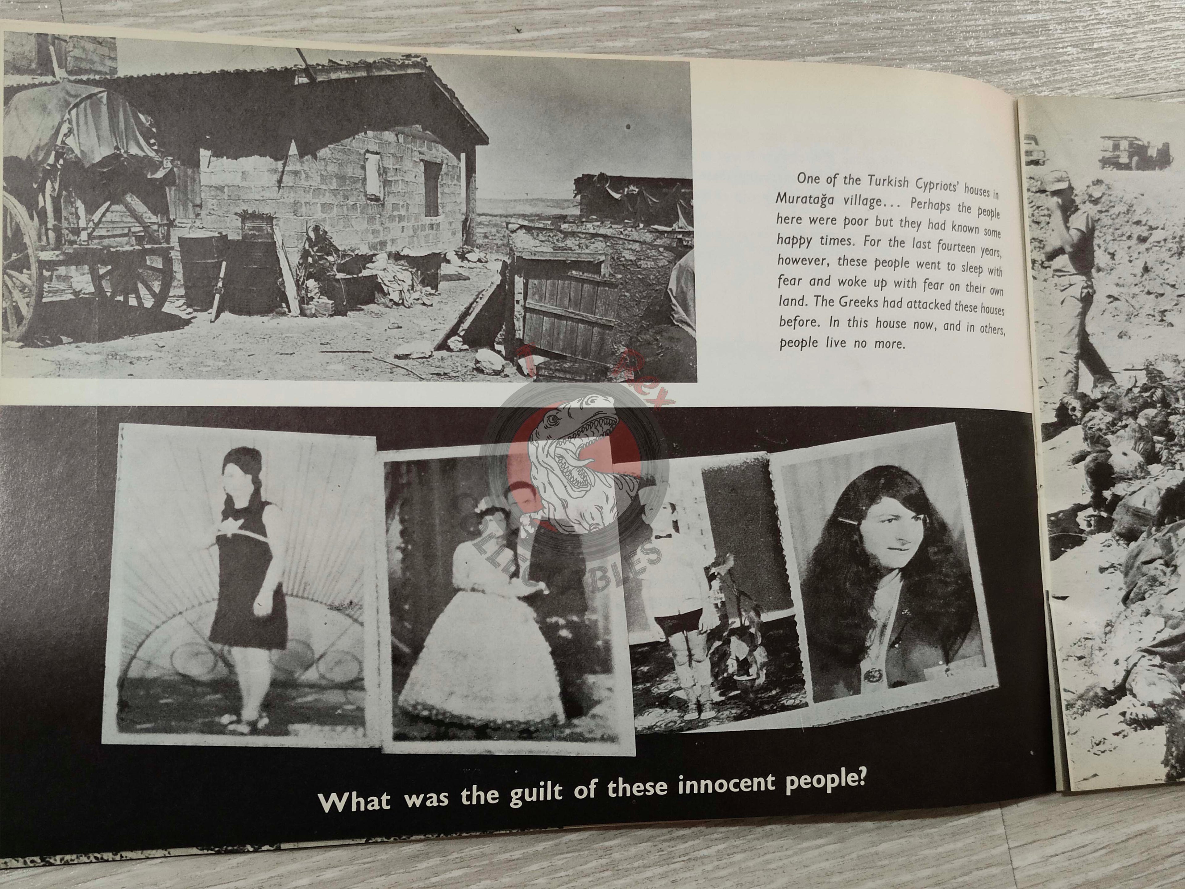 Genocide in 1974: To The Memory Of The Innocent Turkish Cypriots English Book Cyprus