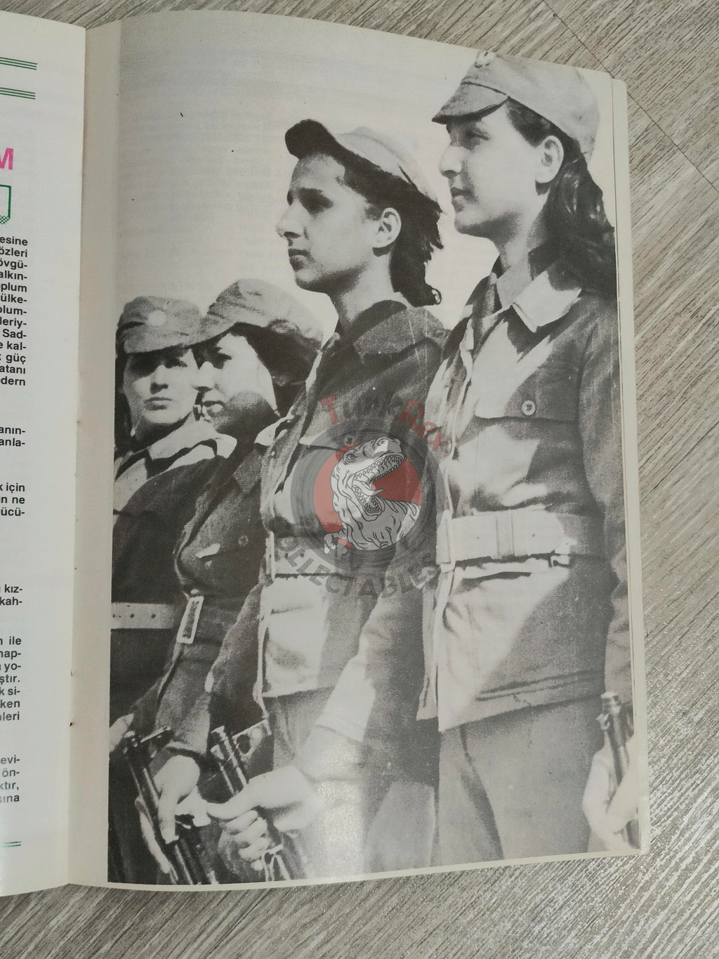 Saddam Hussein - Iraq Today 1985 Official Propaganda Magazine Turkish Turkey Middle East