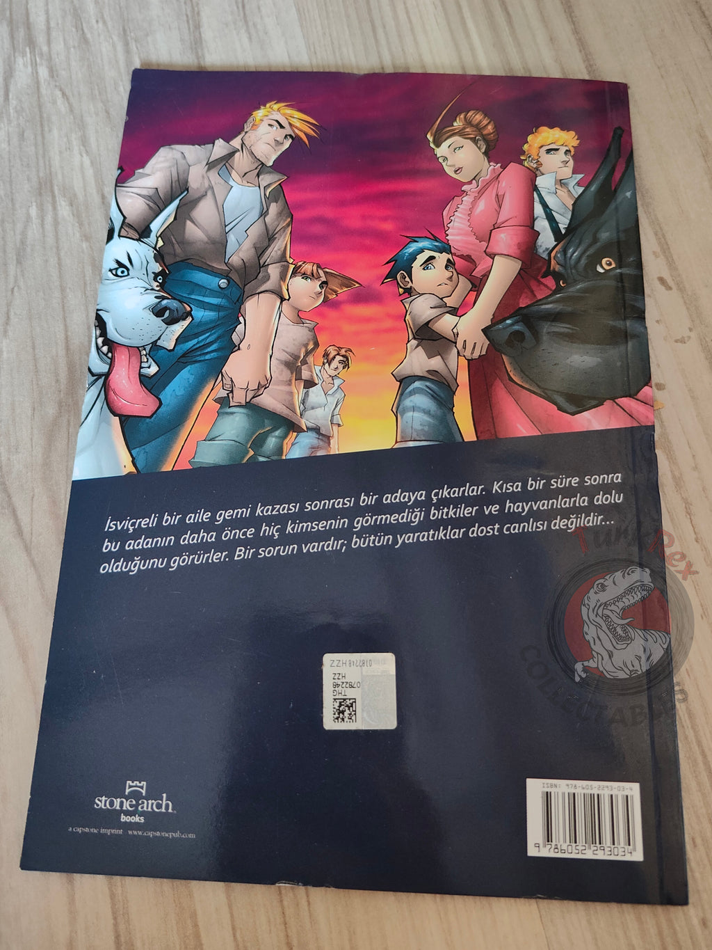 The Swiss Family Robinson – Johann David Wyss Turkish Comic Turkey Stone Arch Books