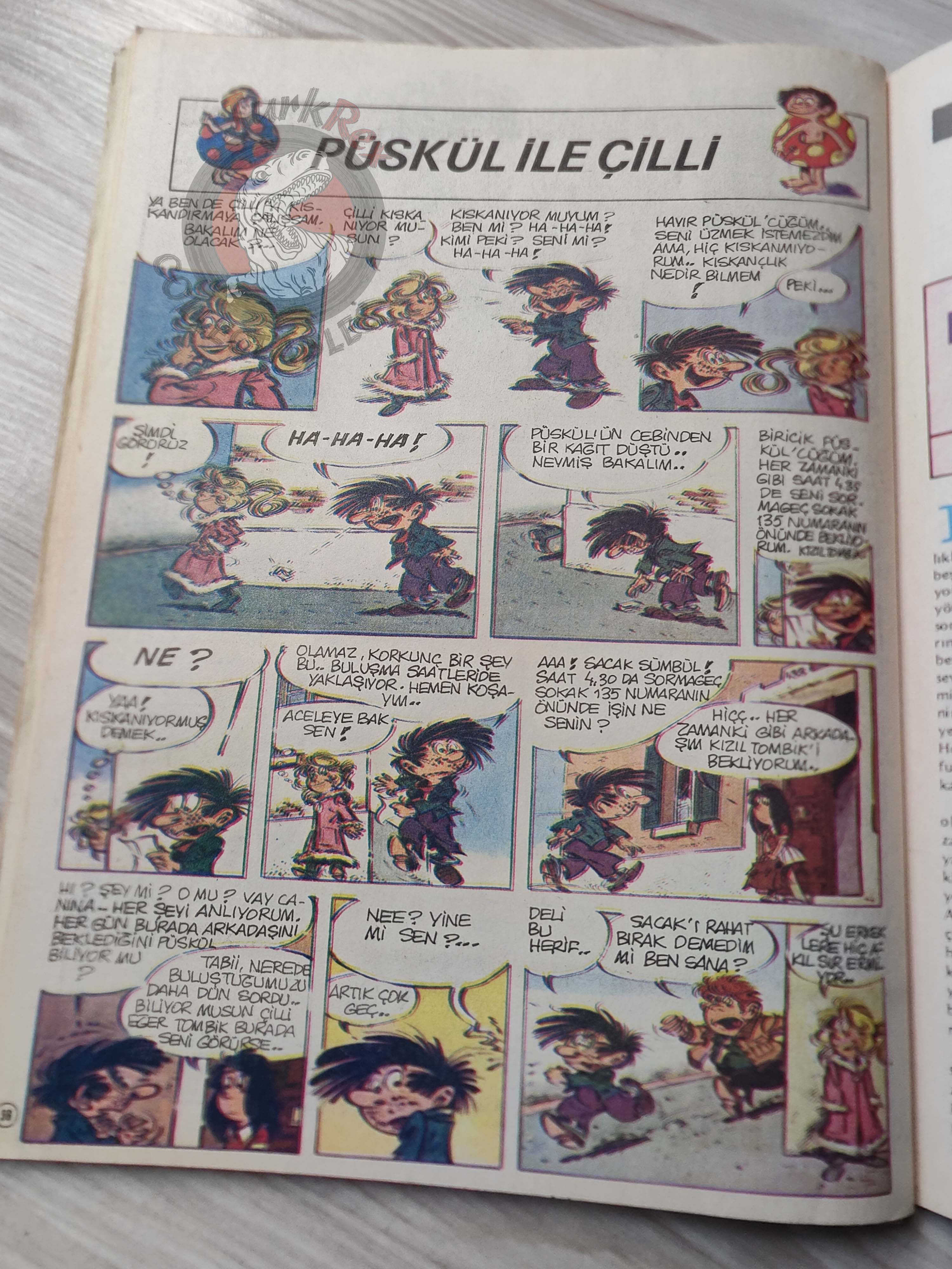 Milliyet Çocuk #24 1979 Turkish Comic Turkey Joyas Literarias Juveniles #78 Jules Verne