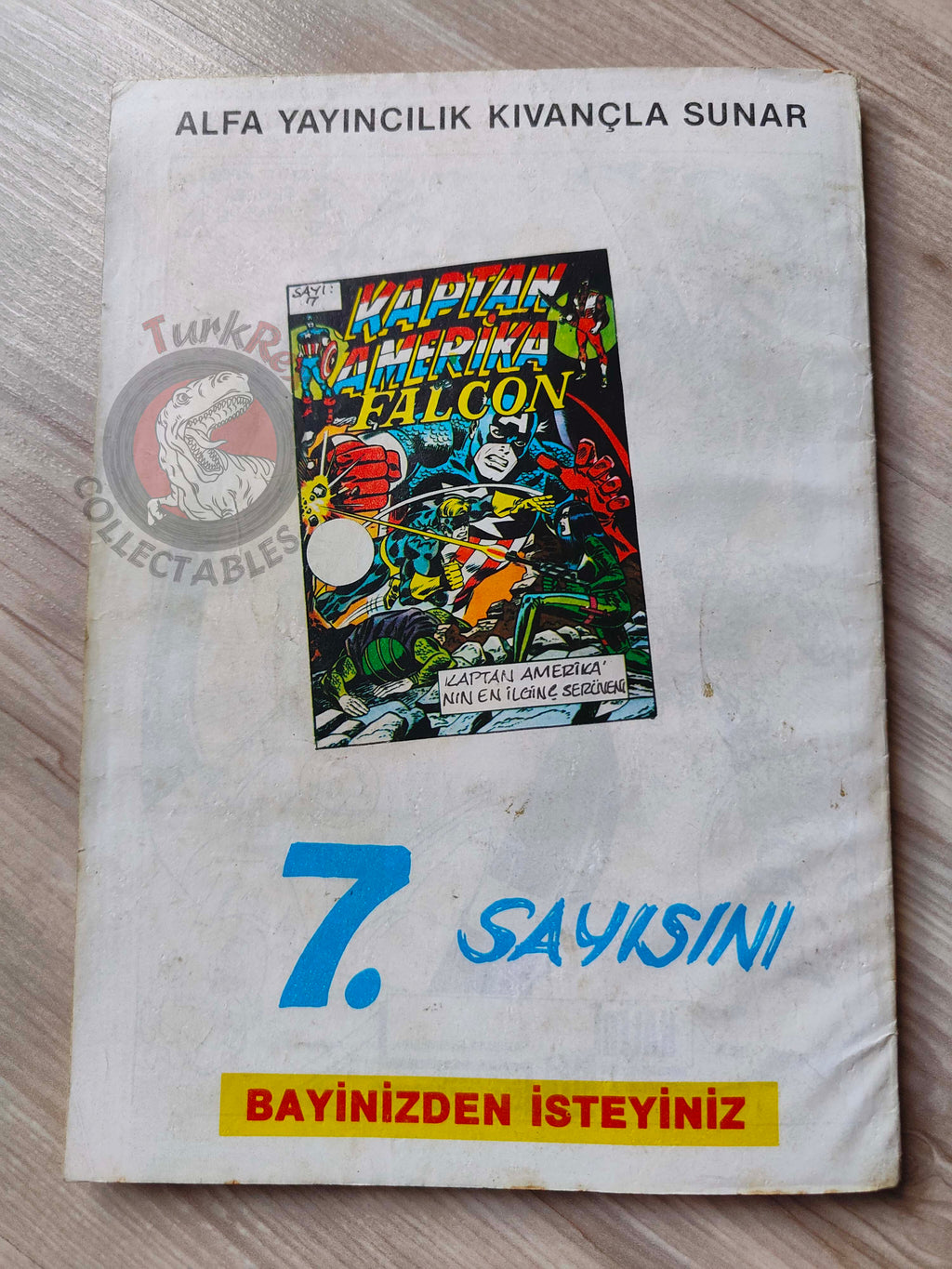 Fantastic Four #7 1988 Turkish Comic Turkey #209 #210 #211 #212