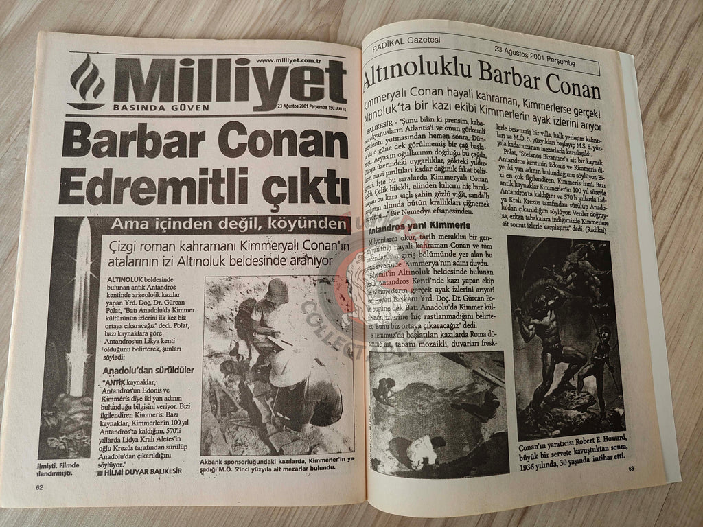 Imparator Conan #3 Conan the King #40 Turkish Comic Turkey