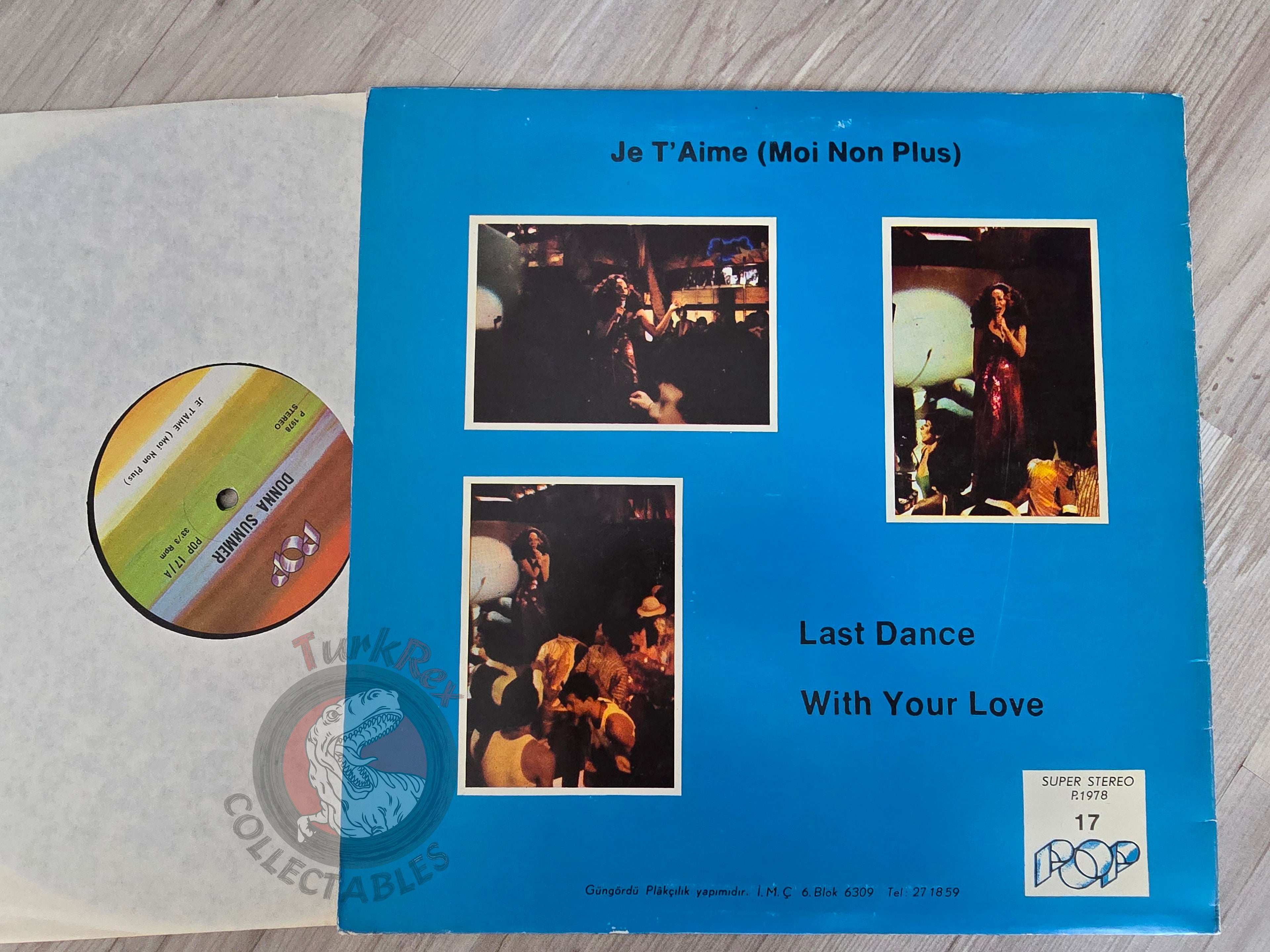 Donna Summer – Donna Summer Turkish Pressing Vinyl Turkey Edition