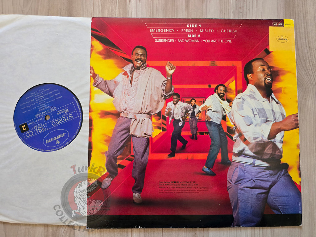 Kool & The Gang – Emergency Turkish Pressing Vinyl Turkey Edition