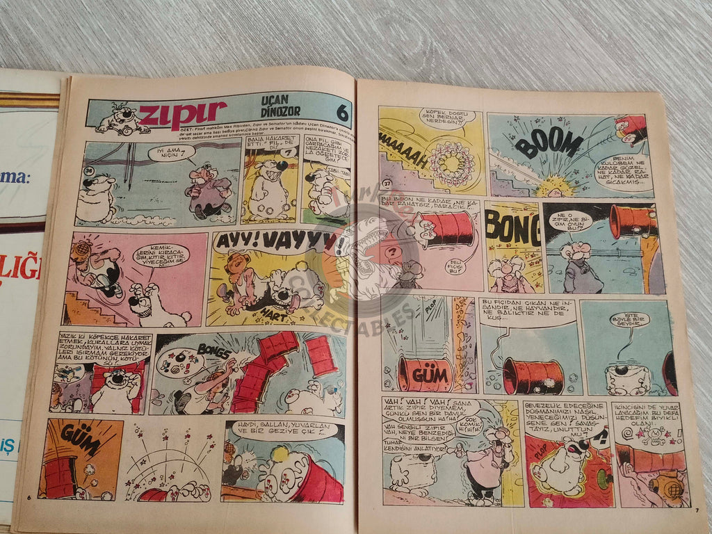 Tercüman Çocuk #37 1982 Turkish Comic Turkey Superman Star Wars #27 The Flintstones Thorgal Larry Yuma