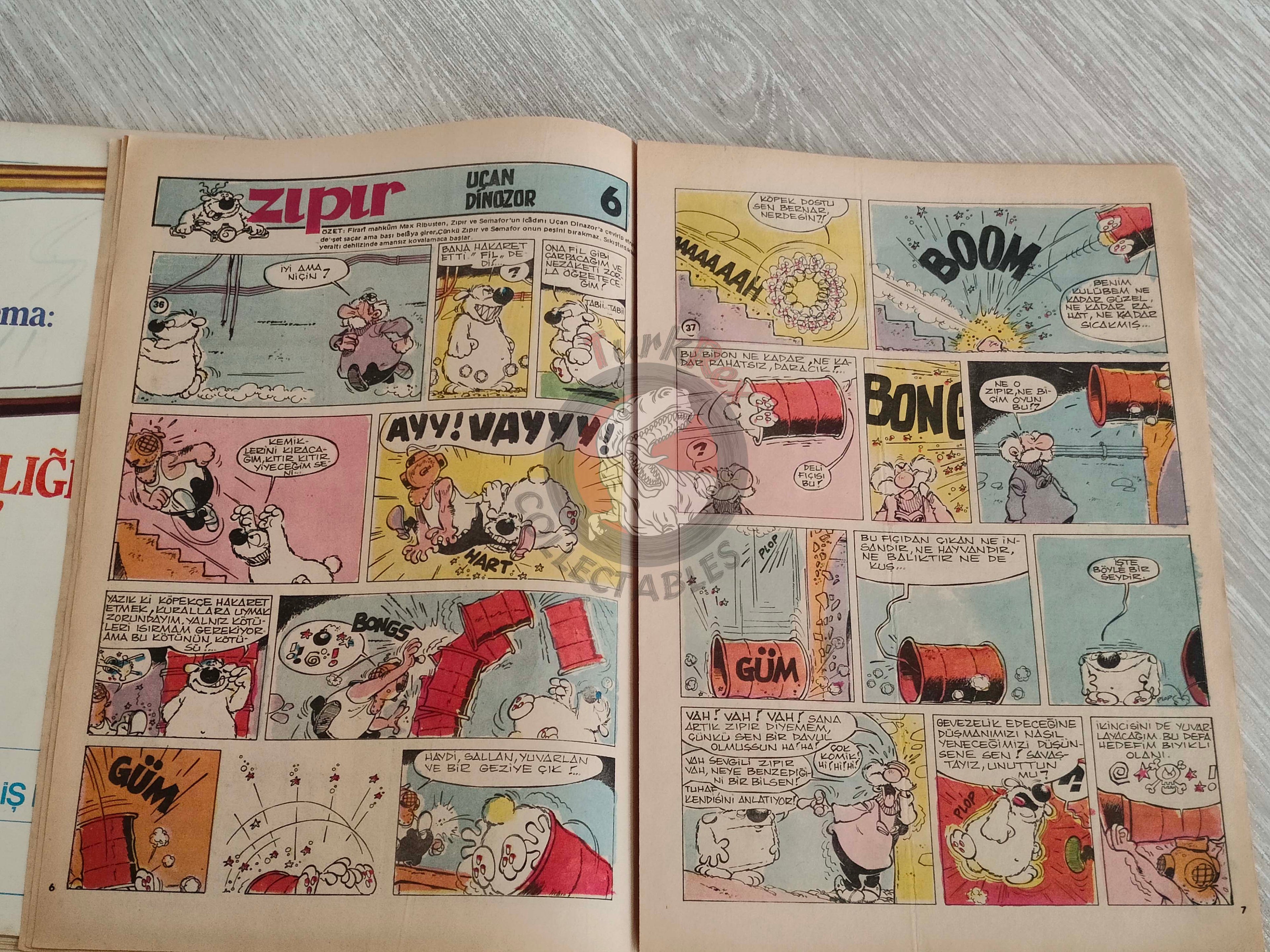 Tercüman Çocuk #37 1982 Turkish Comic Turkey Superman Star Wars #27 The Flintstones Thorgal Larry Yuma