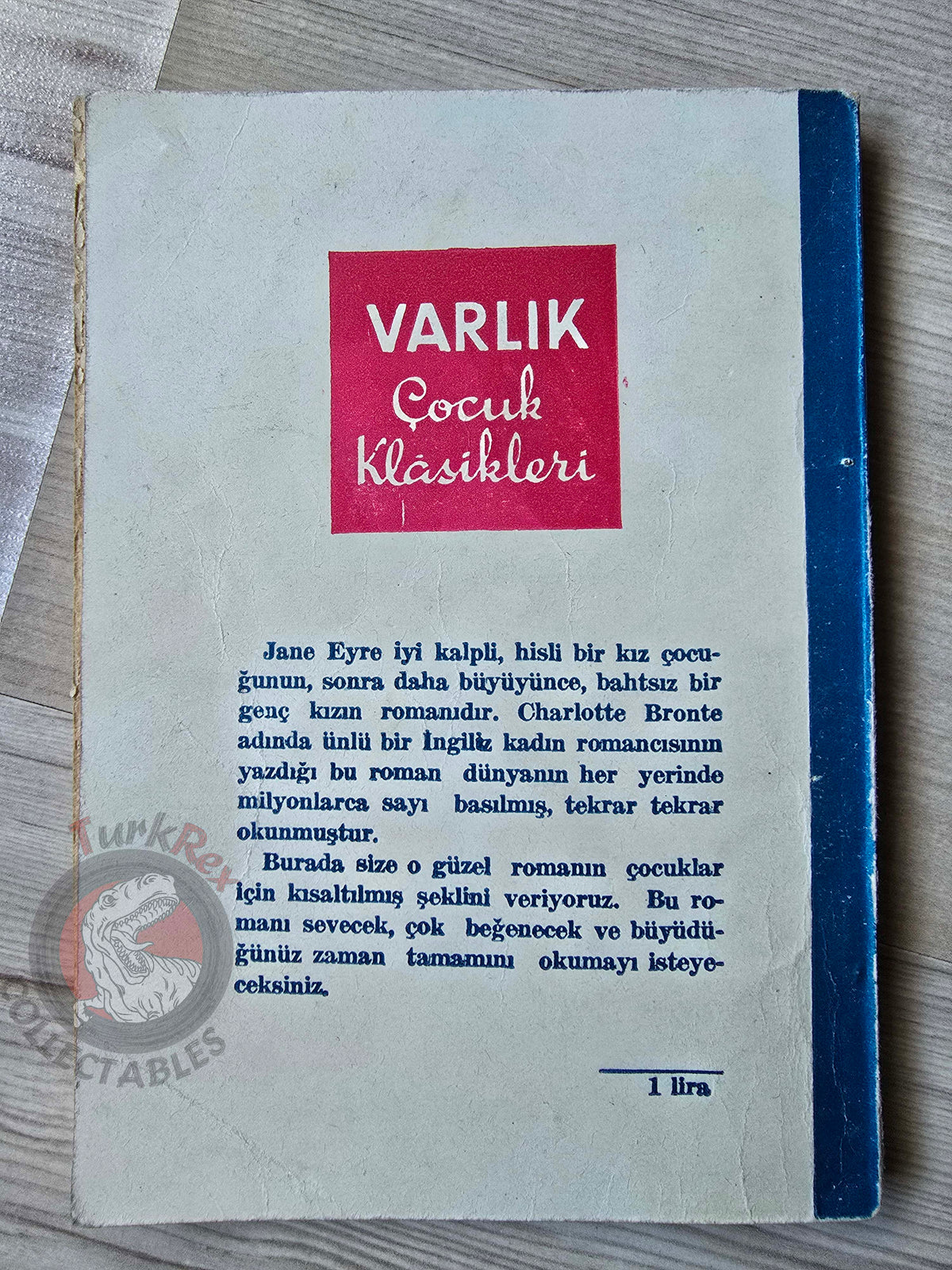 Charlotte Brontë – Jane Eyre 1957 Turkish Book Turkey Illustrated Maurice Toussaint