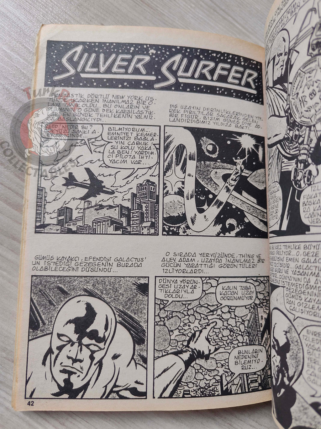 Silver Surfer Vol #4 1989 Turkish Comic Turkey #11 #12 #13 #17 #18 Fantastic Four #48