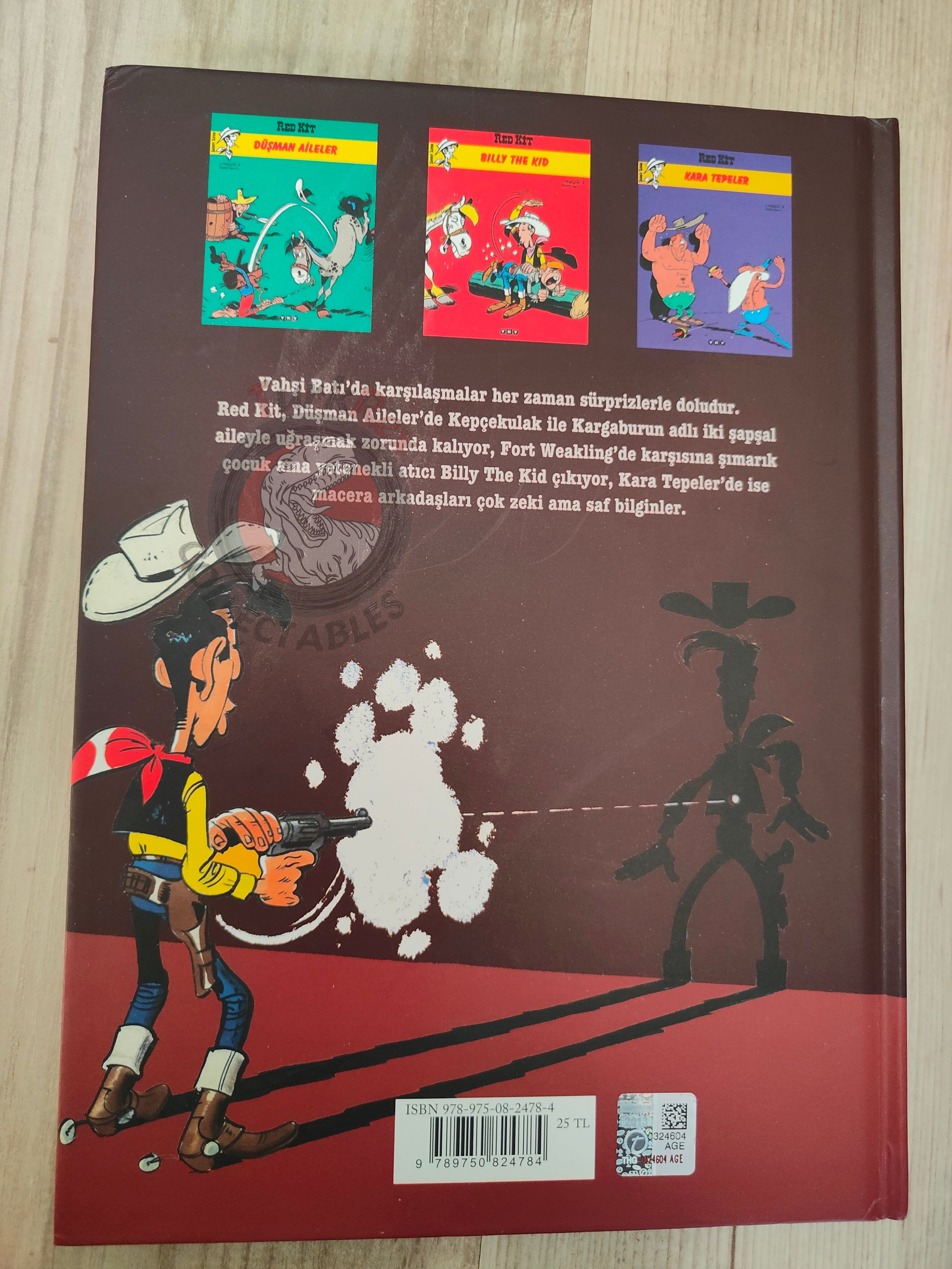 Lucky Luke – L'integrale #7 Turkish Comic Turkey Les Rivaux de Painful Gulch