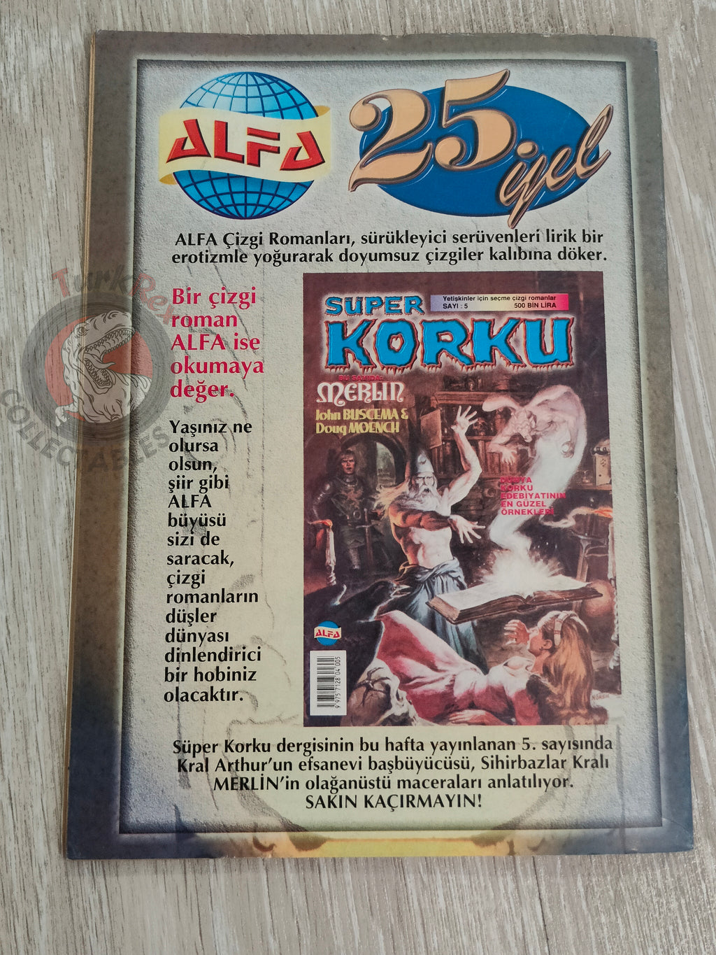 Conan #17 The Savage Sword of Conan #28 Turkish Comic Turkey