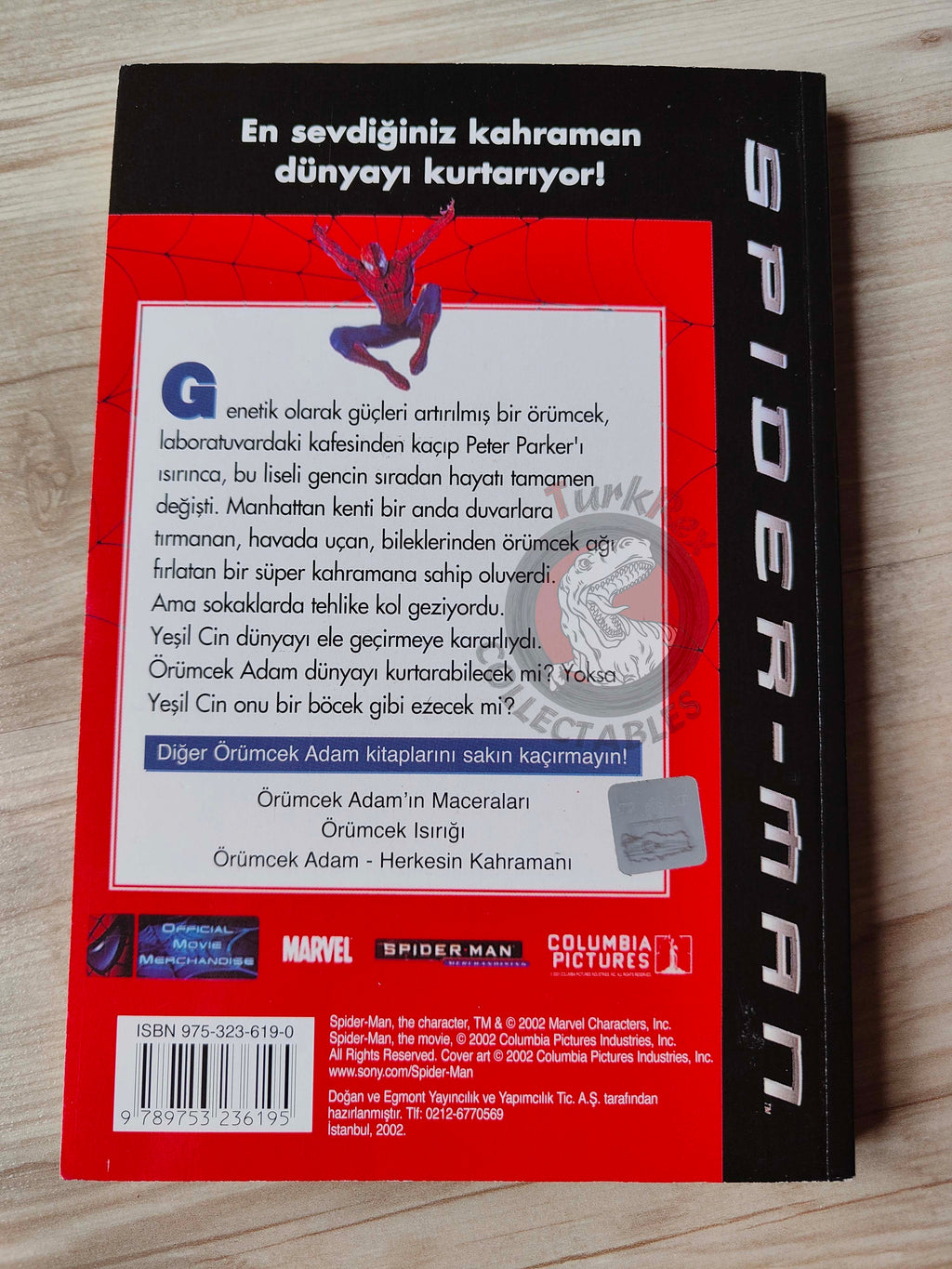 The Adventures of Spider-Man - Michael Teitelbaum Movie Turkish Comic Turkey Book