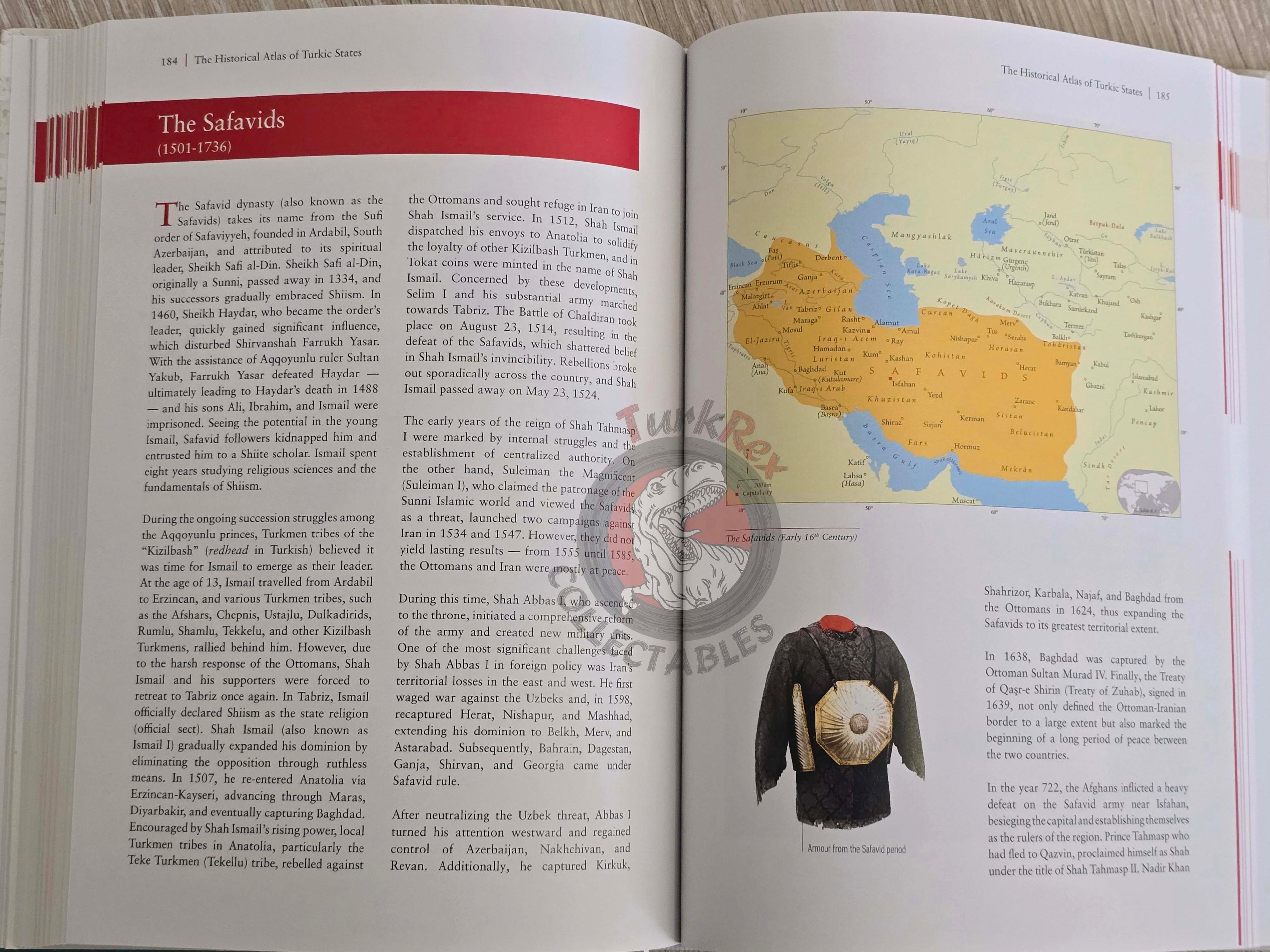 The Historical Atlas Of Turkic States Lot of 4 English Hardcover Book