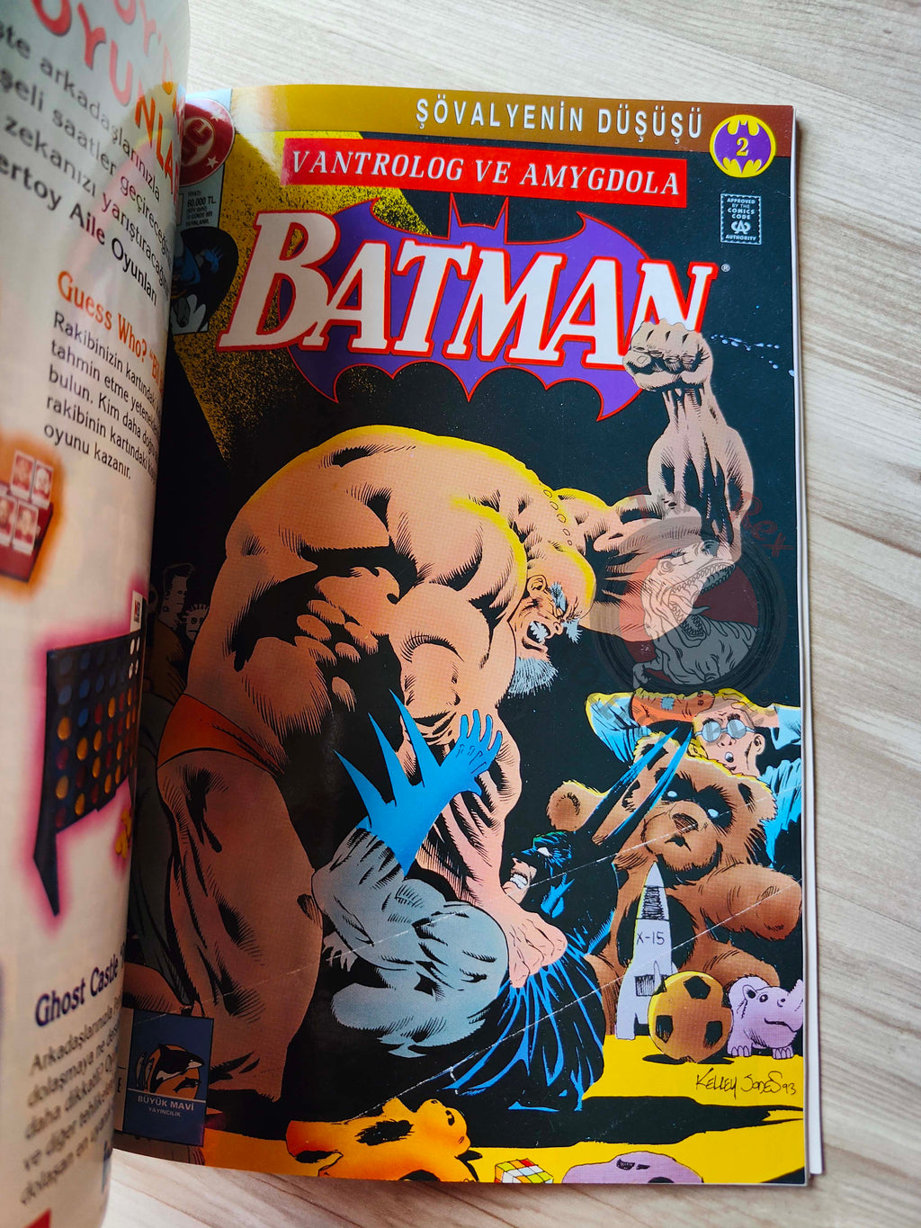 Batman: Knightfall Volume 1 1995 Turkish Comic Turkey  #491 #492 #493 #659