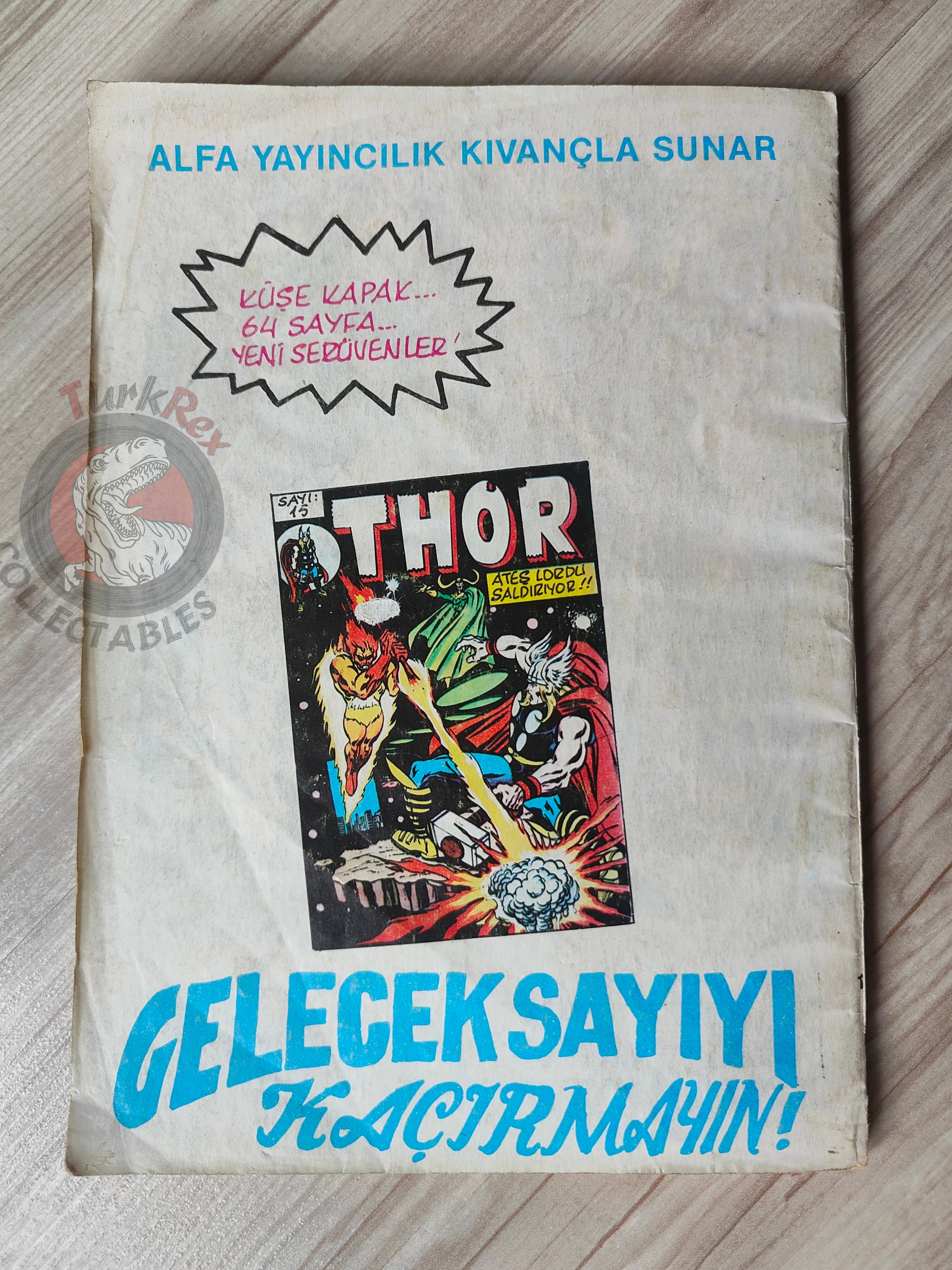 Thor #14 1988 Turkish Comic Turkey The Mighty Thor #226 #228 cover #229