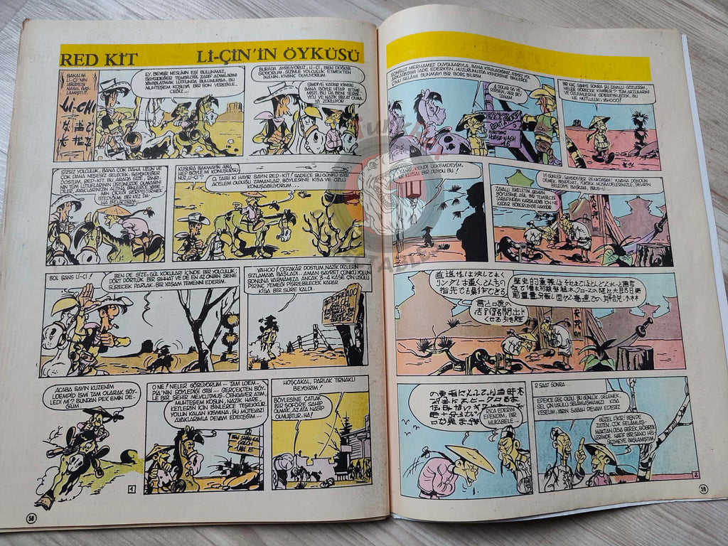Milliyet Çocuk #41 1979 Turkish Comic Turkey Joyas Literarias Juveniles #110 Mayne Reid