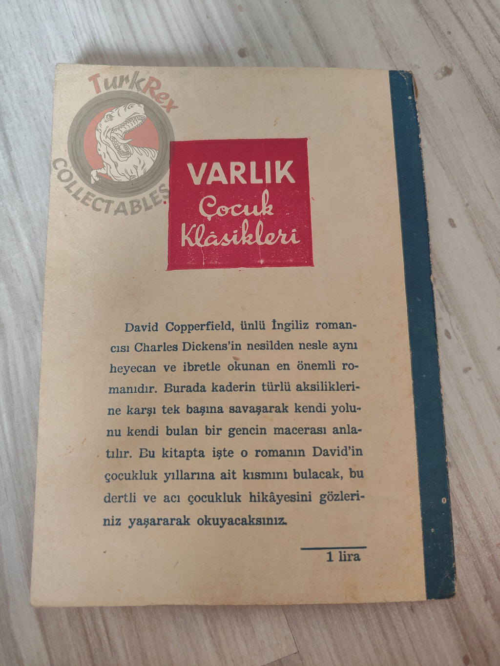 Charles Dickens – David Copperfield 1959 Turkish Book Turkey Illustrated