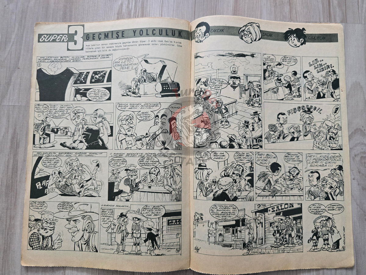 Doğan Kardeş 1971 Magazine #27 Turkish Comic Turkey Sinbad the Sailor Gulliver’s Travels Sibylline