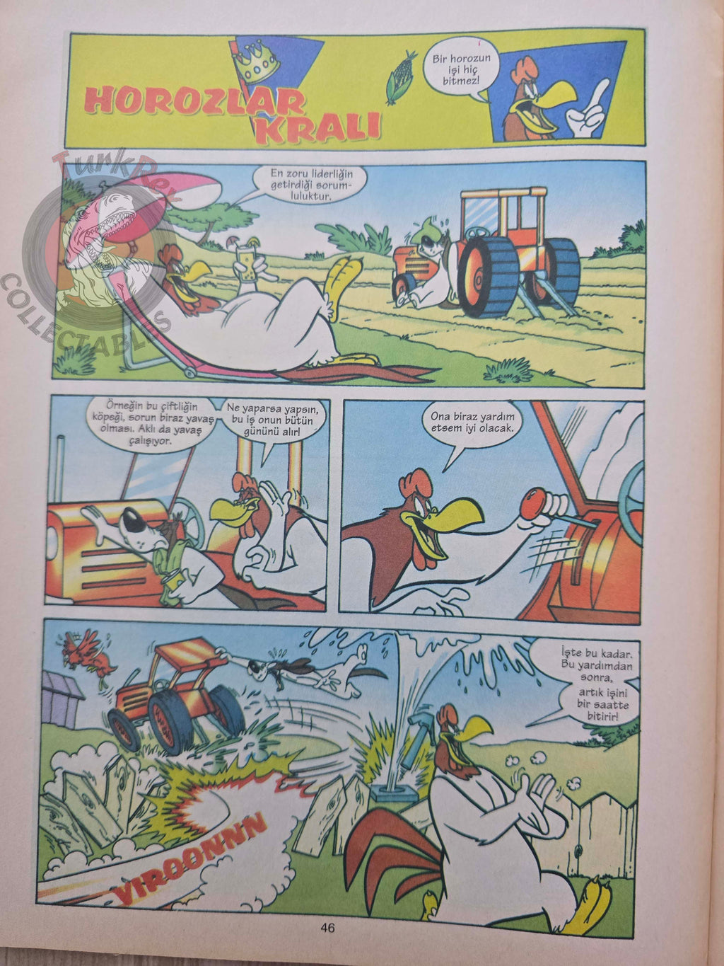 Sylvester Tweety Looney Tunes 1999 Turkish Comic Turkey Warner Bros