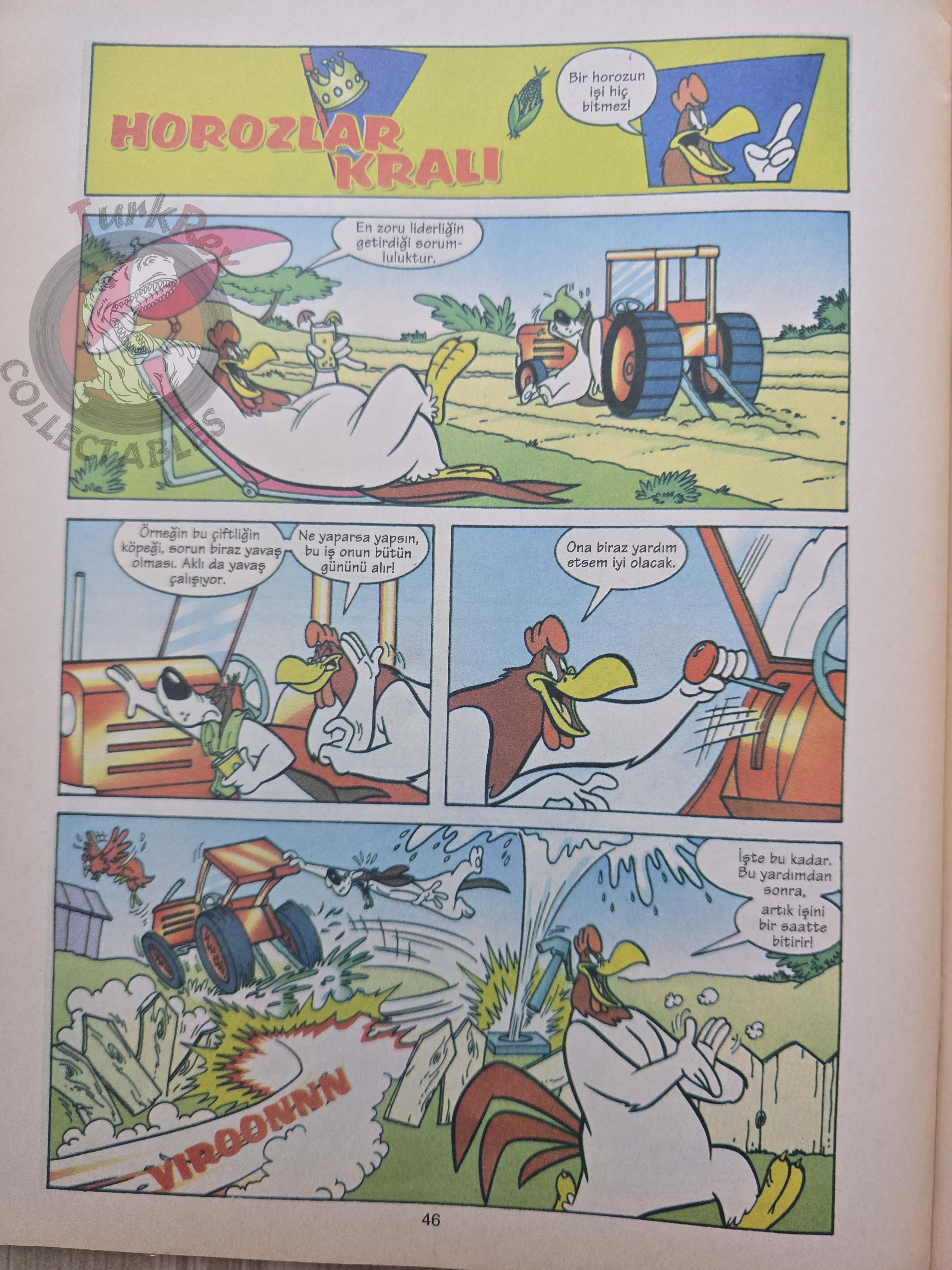 Sylvester Tweety Looney Tunes 1999 Turkish Comic Turkey Warner Bros